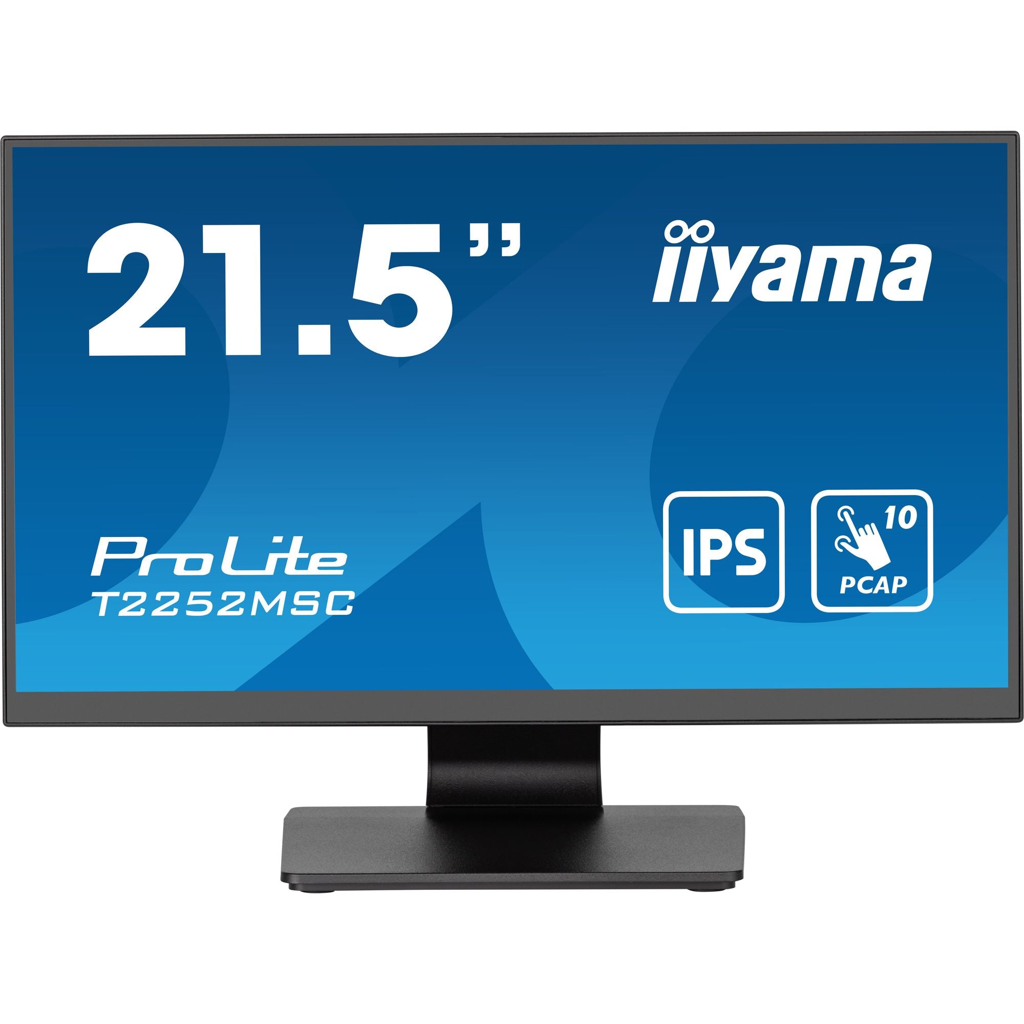 iiyama ProLite T2252MSC-B2 21.5” P-CAP 10pt IPS Touch Screen and Edge-to-Edge Glass