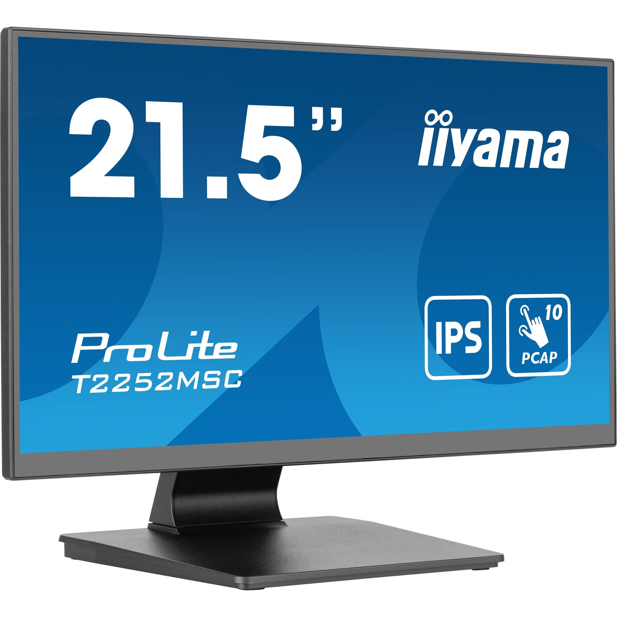 iiyama ProLite T2252MSC-B2 21.5” P-CAP 10pt IPS Touch Screen and Edge-to-Edge Glass
