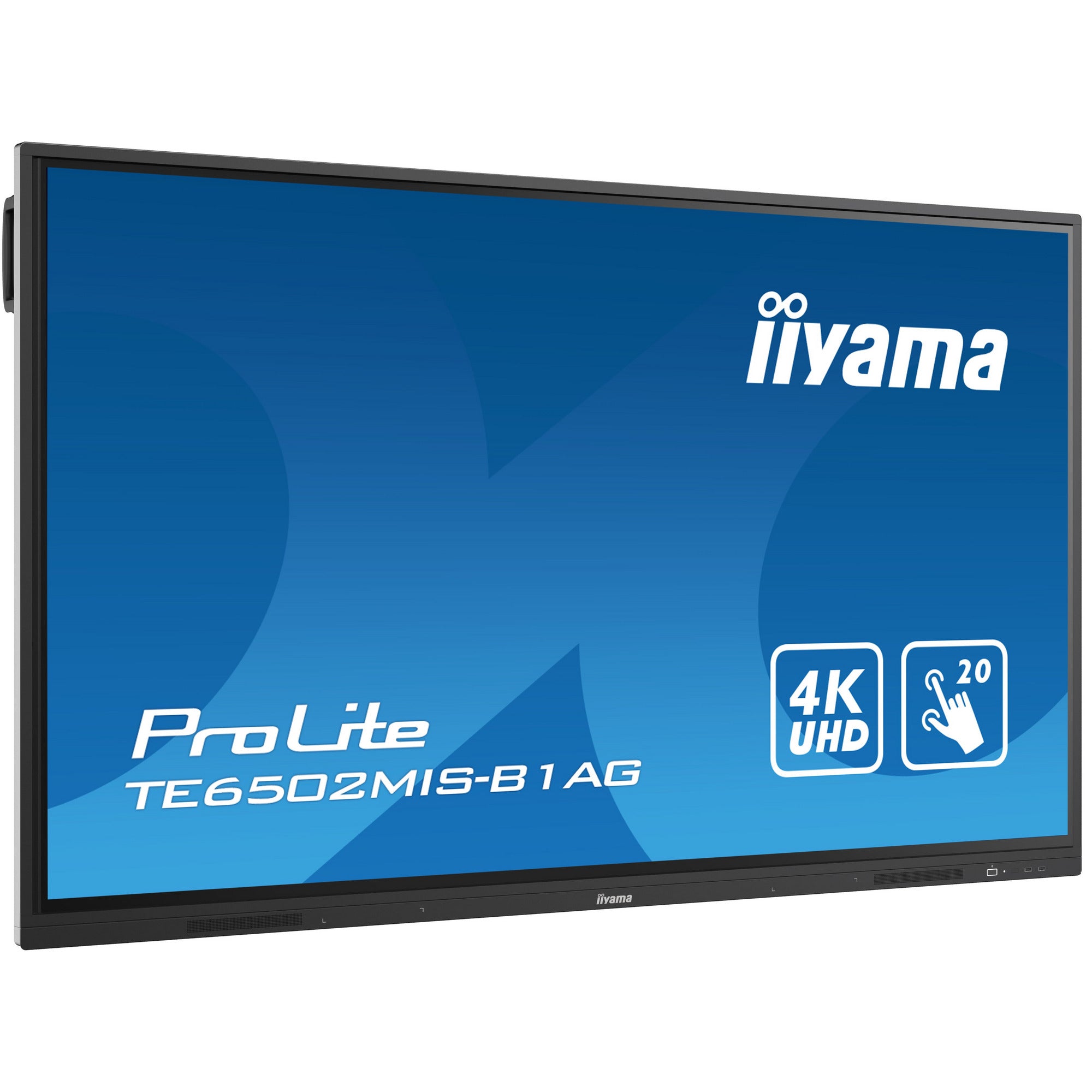 Iiyama ProLite TE6502MIS-B1AG 65’’ Interactive 4K UHD LCD Touchscreen with Integrated Whiteboard Software