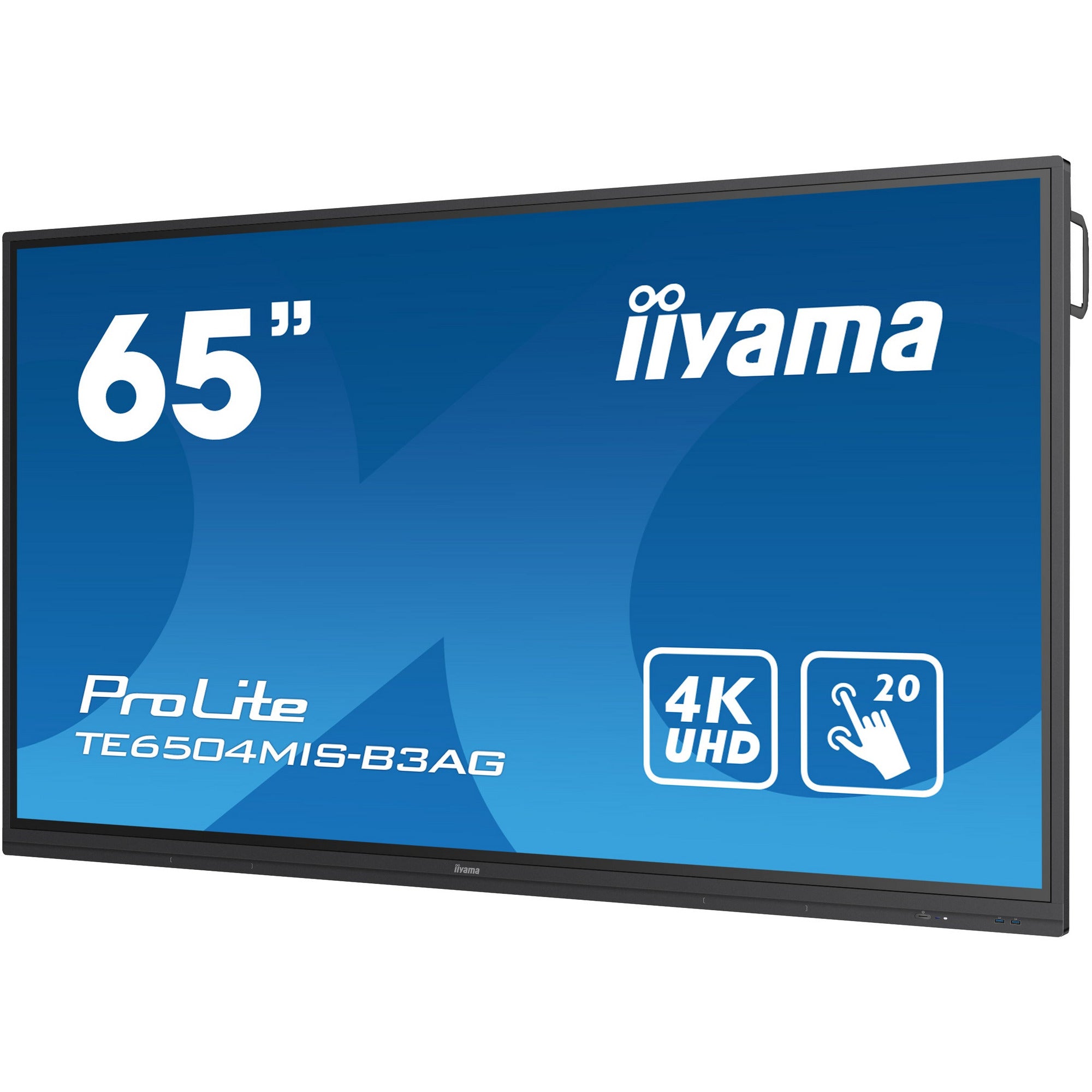 Iiyama ProLite TE6504MIS-B3AG 65" Interactive 4K UHD LCD Touchscreen with Integrated Whiteboard Software