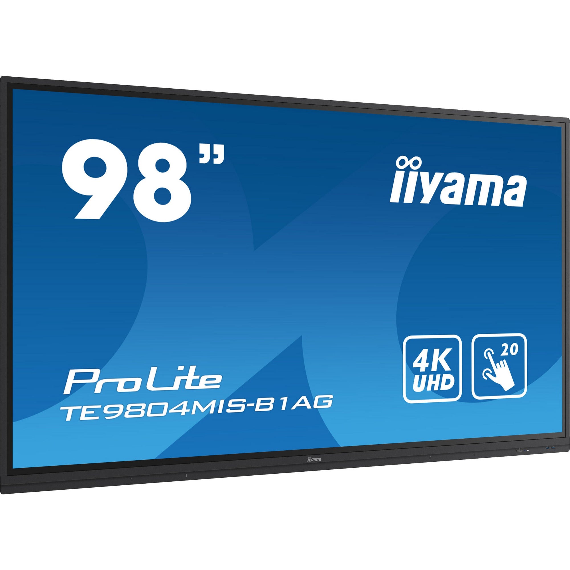 Iiyama ProLite TE9804MIS-B1AG 98’’ Interactive 4K UHD LCD Touchscreen with Integrated Whiteboard Software