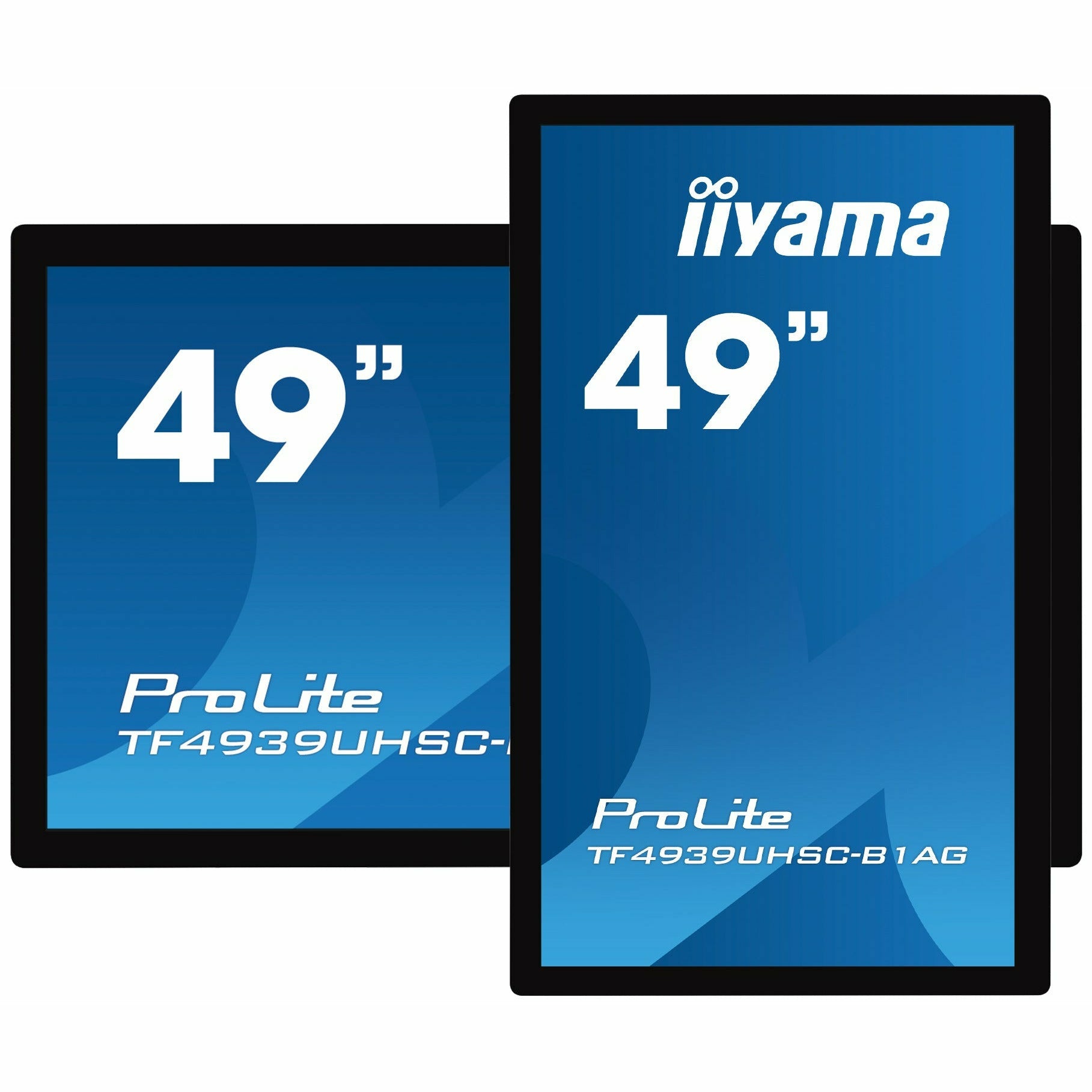 iiyama ProLite TF4939UHSC-B1AG 49" Open Frame IPS 15pt PCAP IPS 4K Touch Screen with Anti Glare
