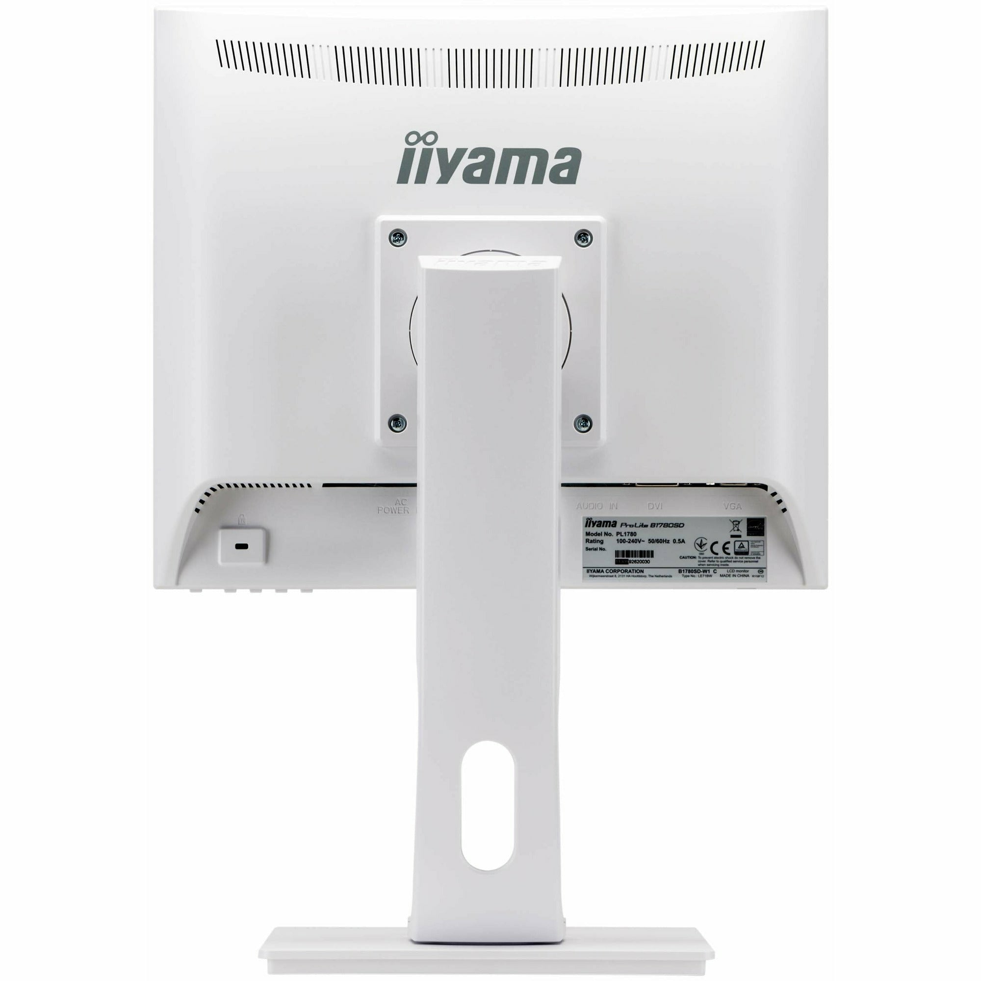 iiyama ProLite B1780SD-W1 17" TN LCD-backlit Monitor White