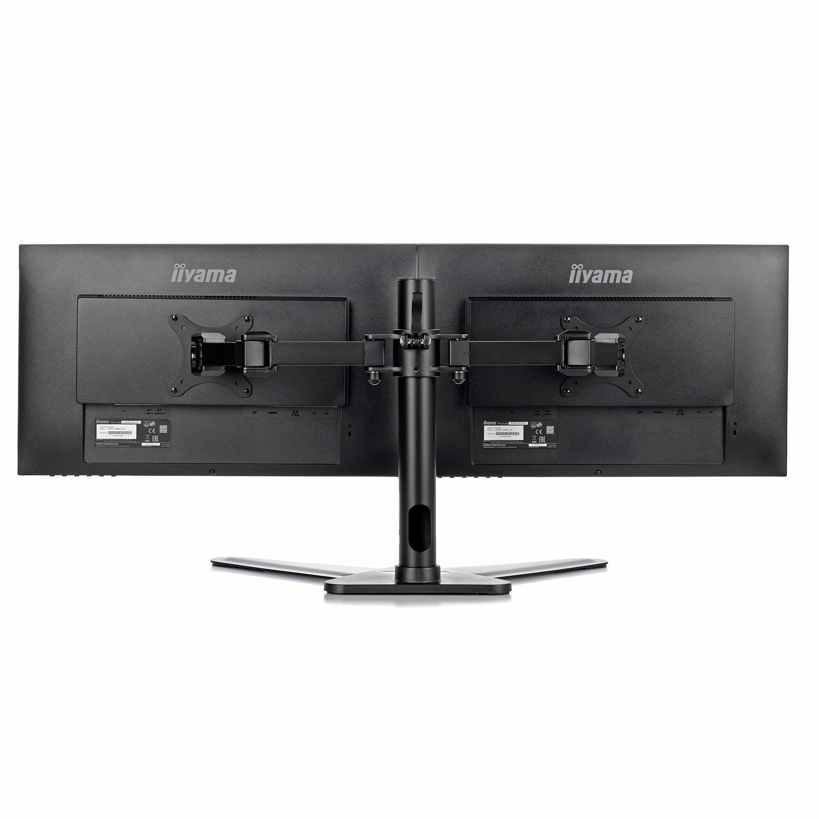 iiyama ProLite DS1002D-B1 Dual Screen Desk Top Stand