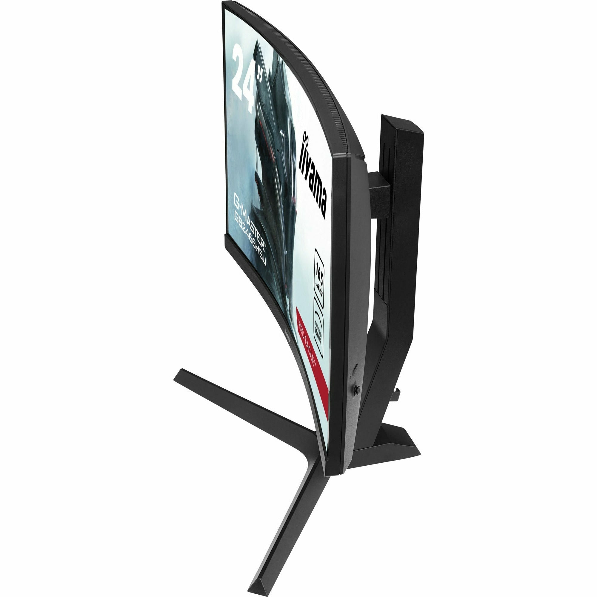 iiyama G-MASTER GB2466HSU-B1 24" 165Hz 1ms 1500R Height Adjust Stand Curved LED Display