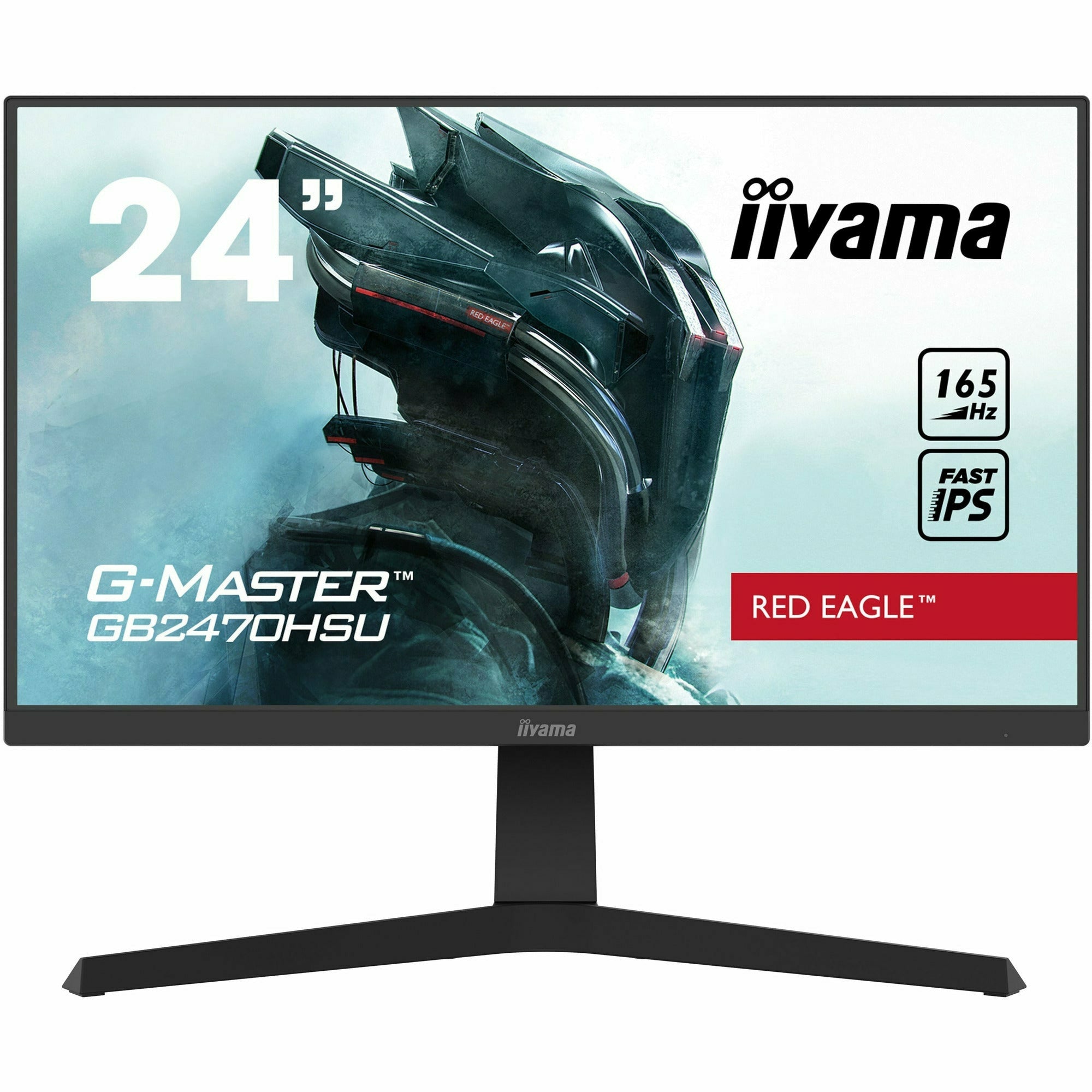 iiyama G-Master GB2470HSU-B1 24" 165Hz 0.8ms Height Adjust IPS Display