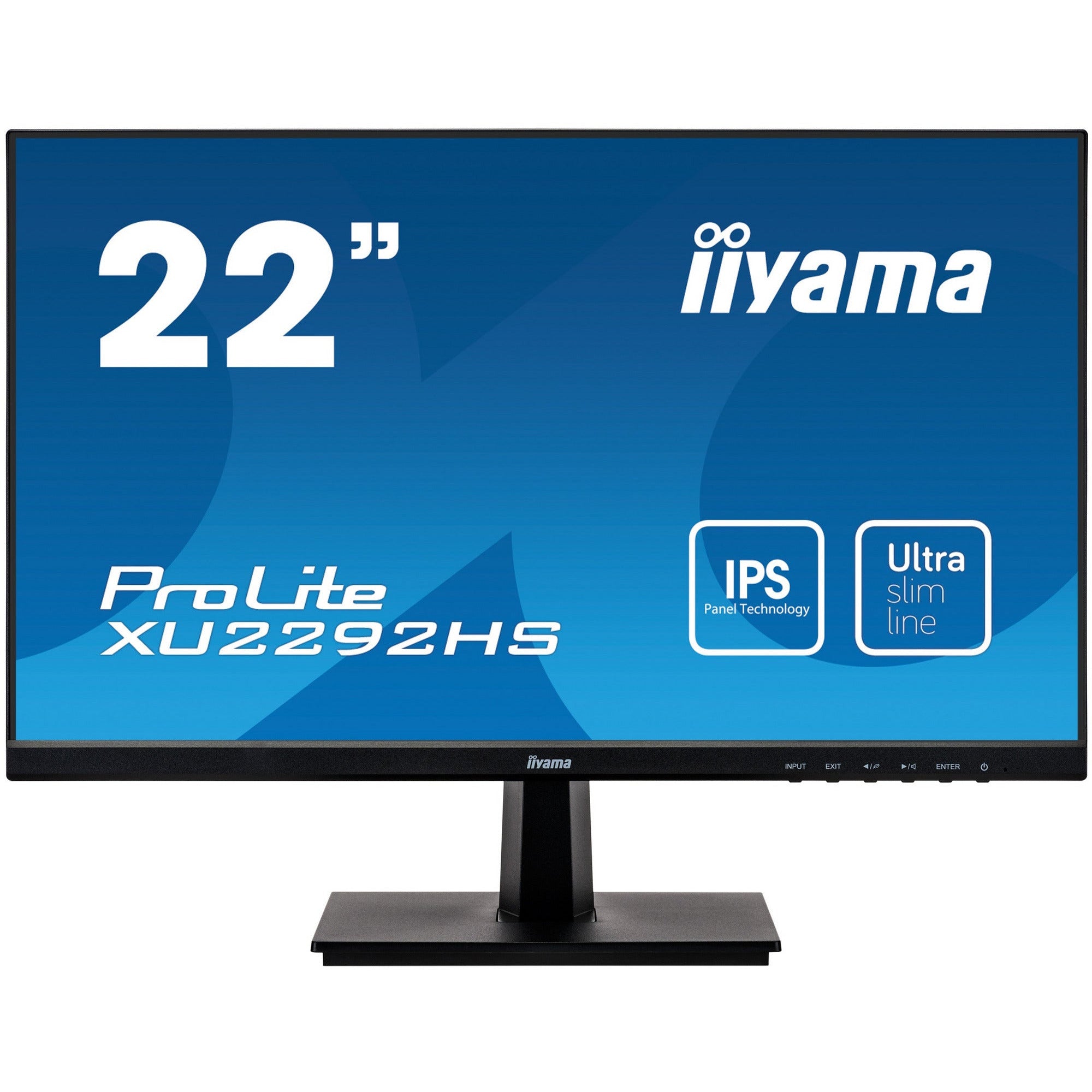 Iiyama ProLite XU2292HS-B1 IPS Desktop Monitor