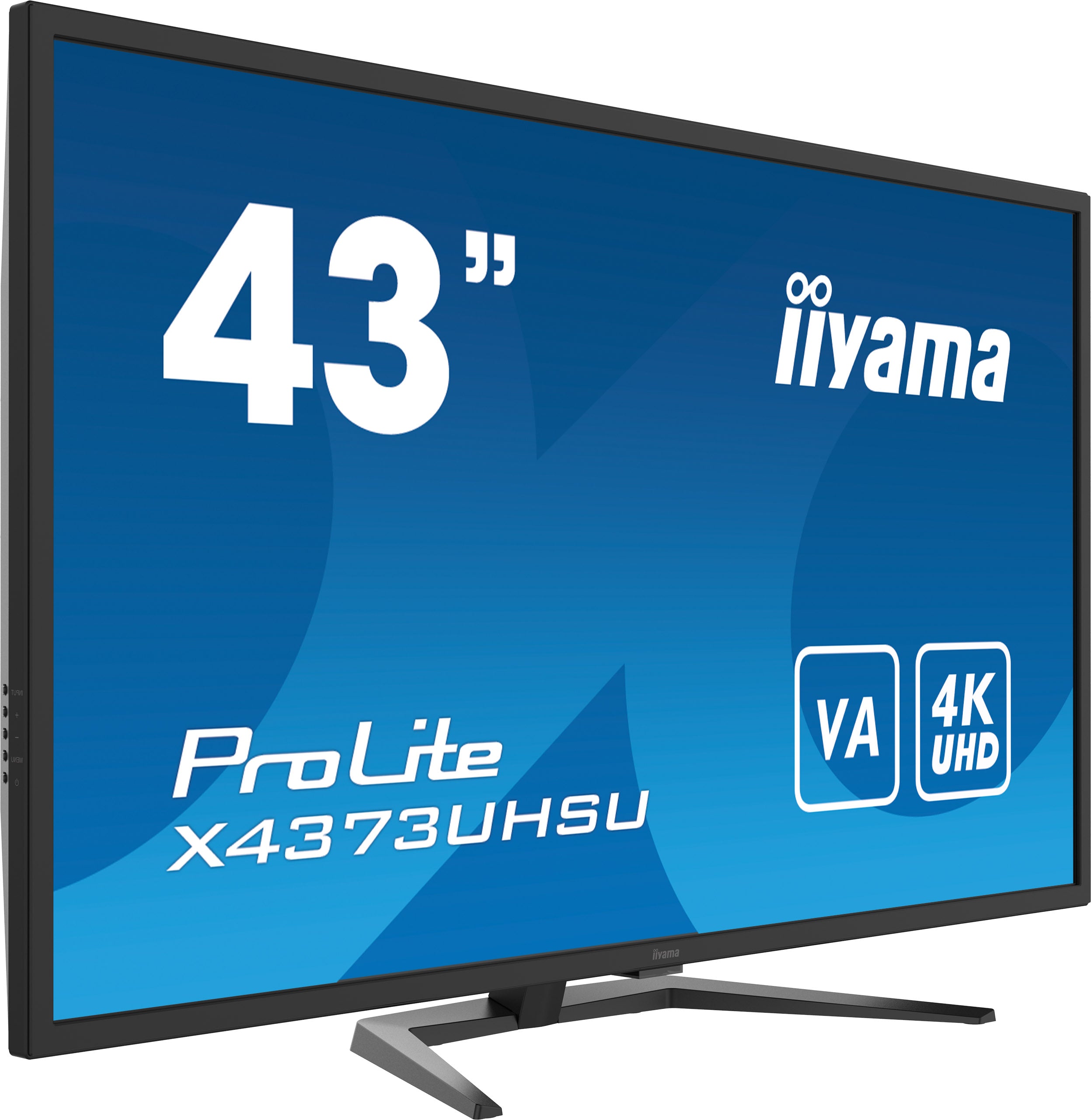 Press Release: The New iiyama ProLite 43" X4373UHSU - Power of Four Displays Packed in One.
