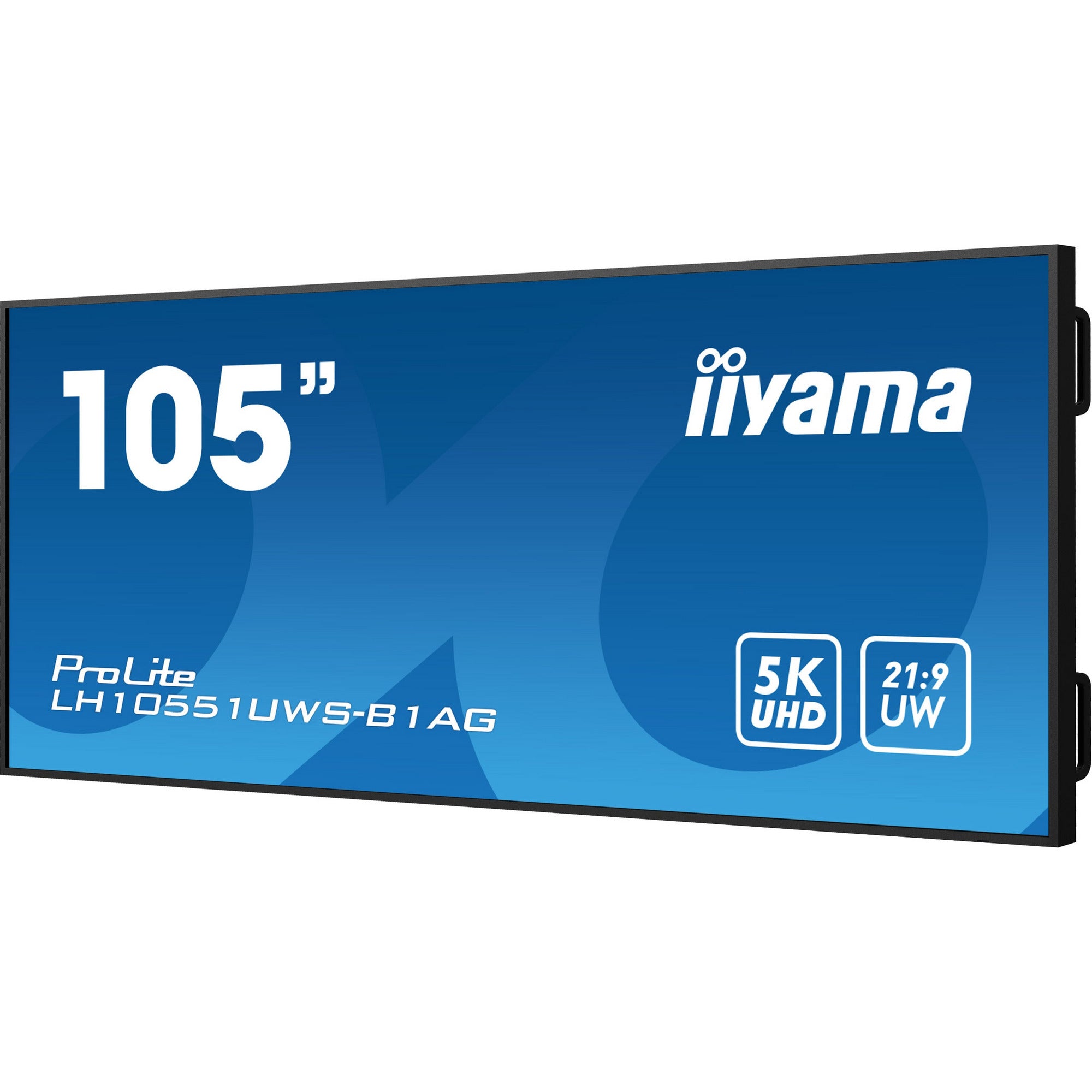 iiyama ProLite LH10551UWS-B1AG 105" IPS LCD 25% Haze 21:9 Ultra-Wide, 5K 5120x2160 24/7 Hour Operation Large Format Display