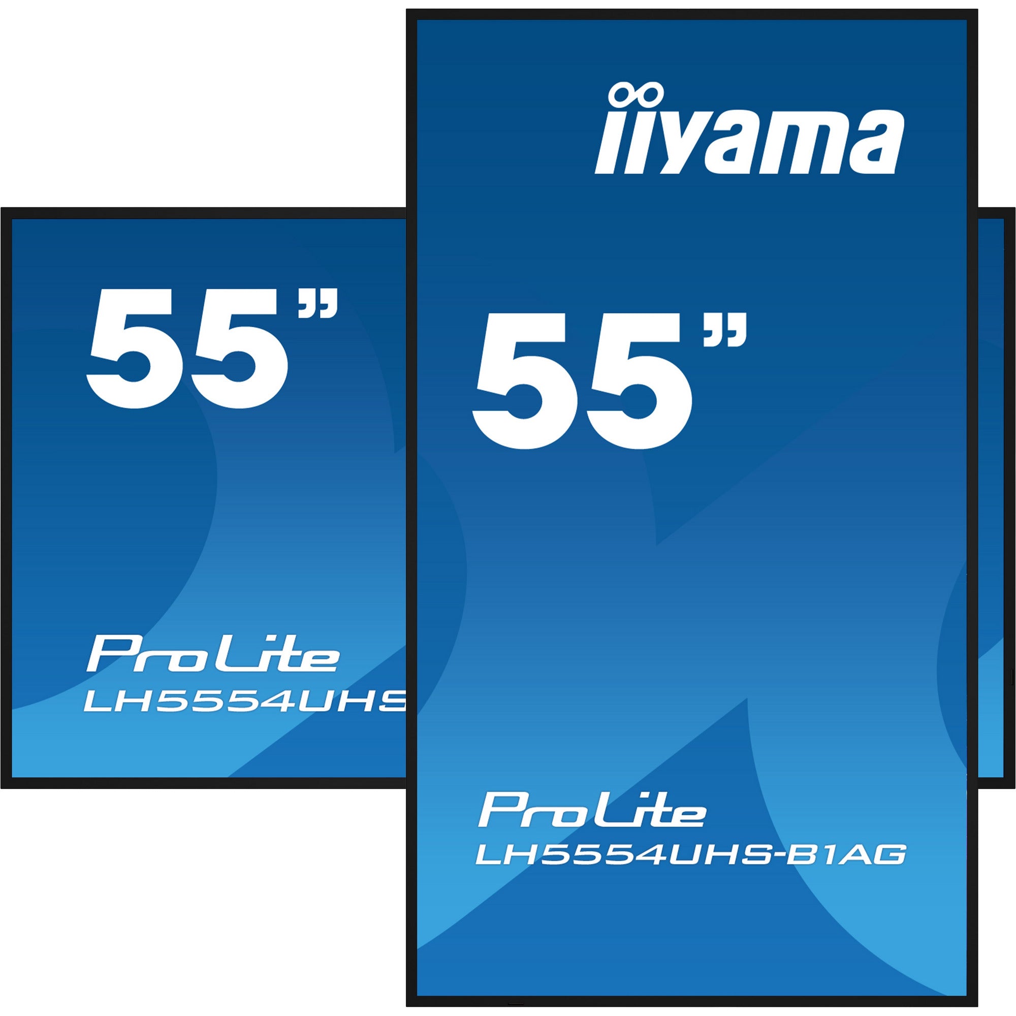 iiyama ProLite LH5554UHS-B1AG 55" 4K UHD Professional Digital Signage 24/7 display with Android OS & FailOver