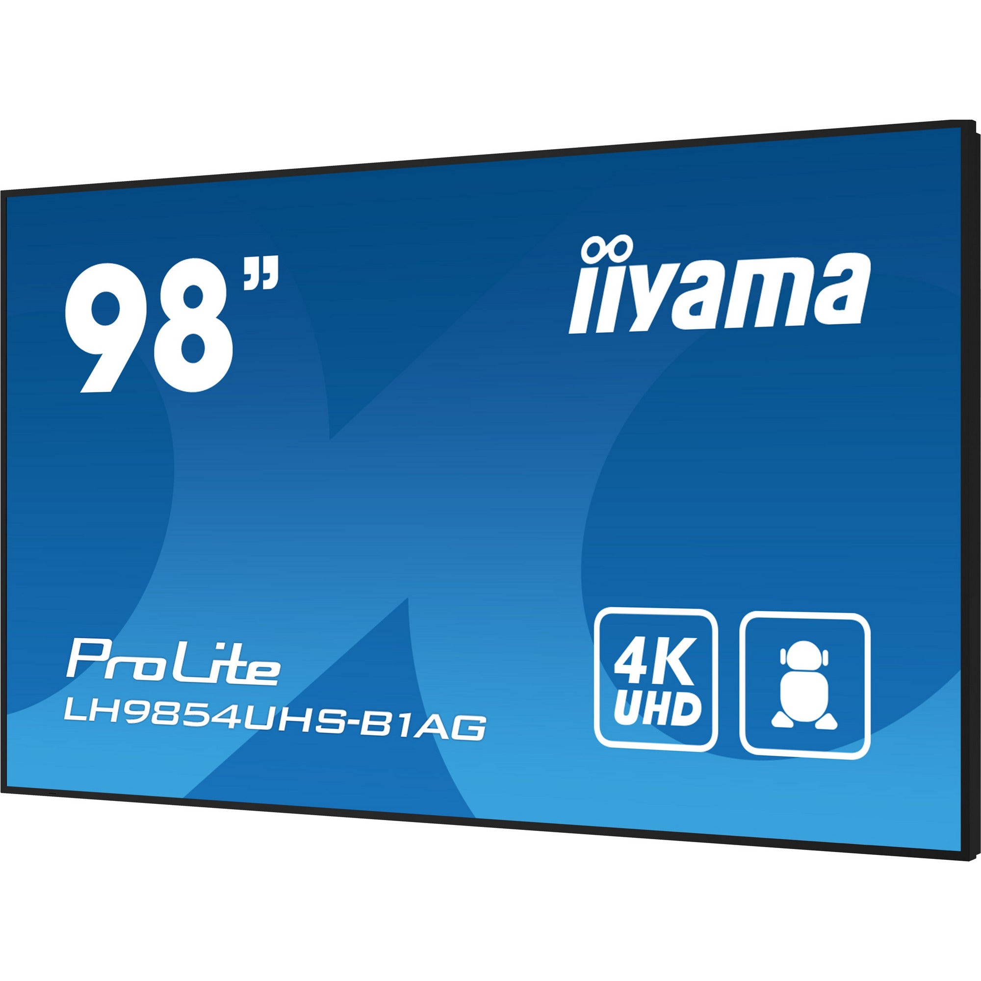 iiyama ProLite LH9854UHS-B1AG 98" 24/7 IPS 4K Large Format Monitor with onboard iiSignage2 CMS