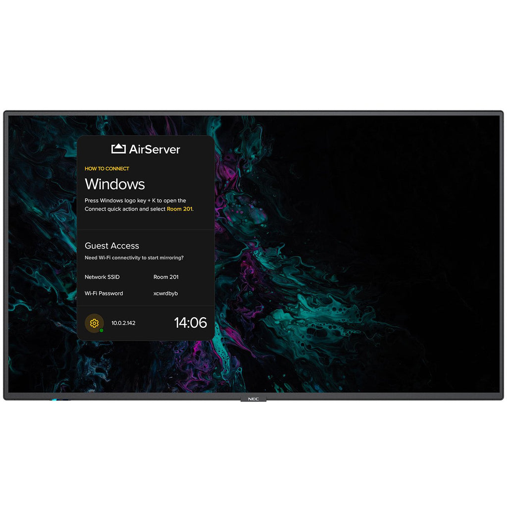 NEC MultiSync® M651 AirServer LCD 65