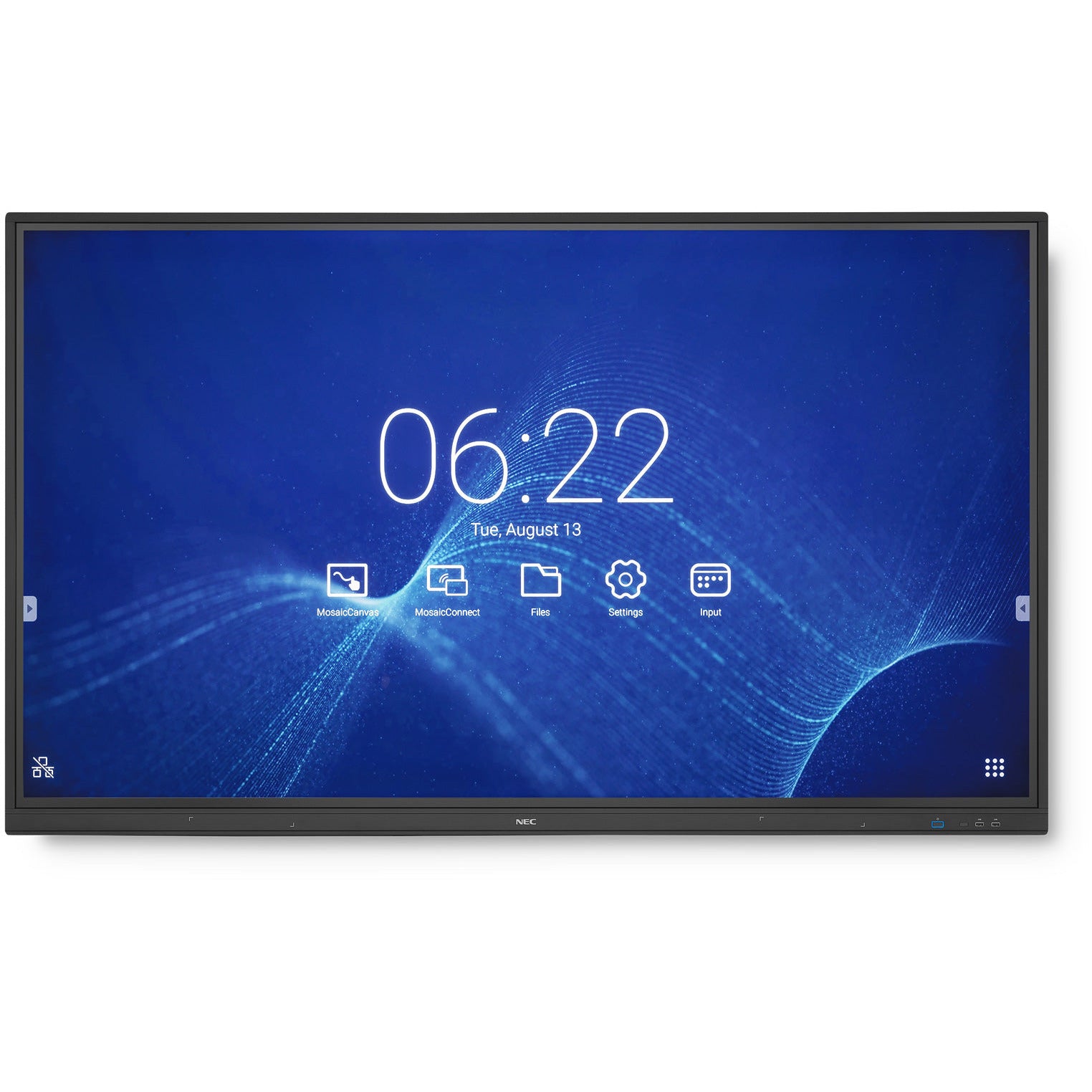 NEC MultiSync® CB751Q LCD 75" Infrared Touch Collaboration Display
