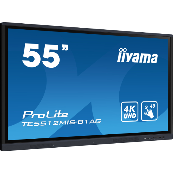 Iiyama ProLite TE5512MIS-B1AG 55" Interactive 4K UHD Touchscreen with User Profiles