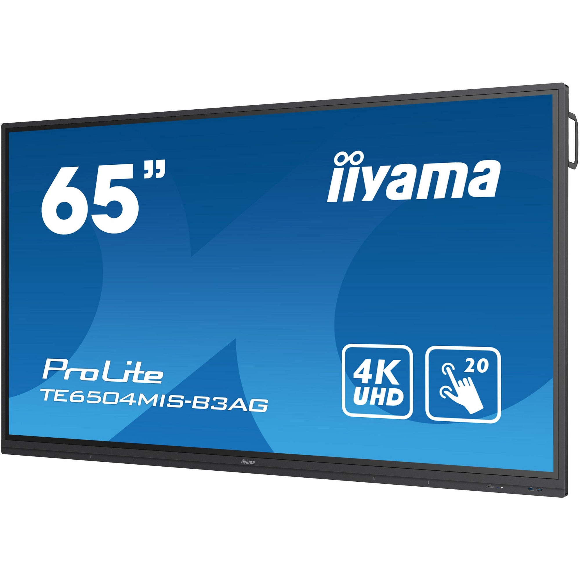 Iiyama ProLite TE6504MIS-B3AG 65" Interactive  4K UHD LCD Touchscreen with Integrated Whiteboard Software