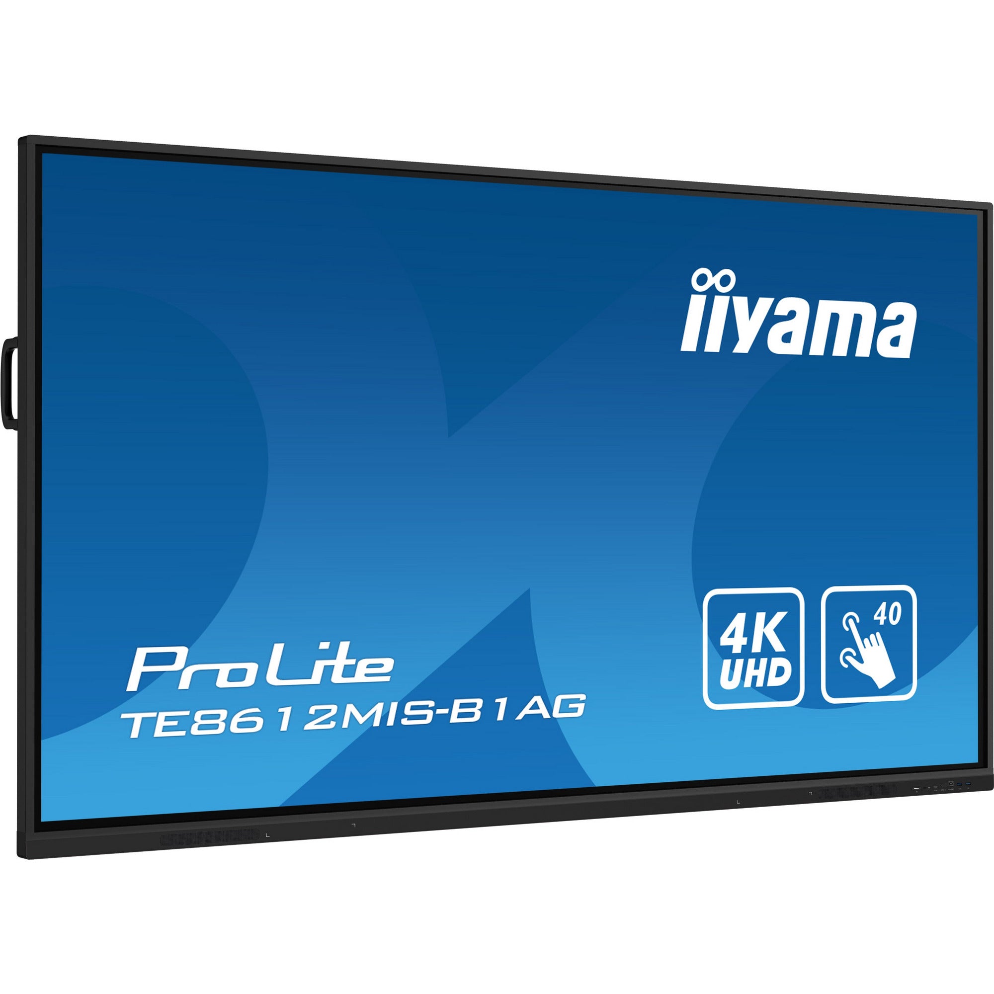 Iiyama ProLite TE8612MIS-B1AG 86" Interactive 4K UHD Touchscreen with User Profiles Software