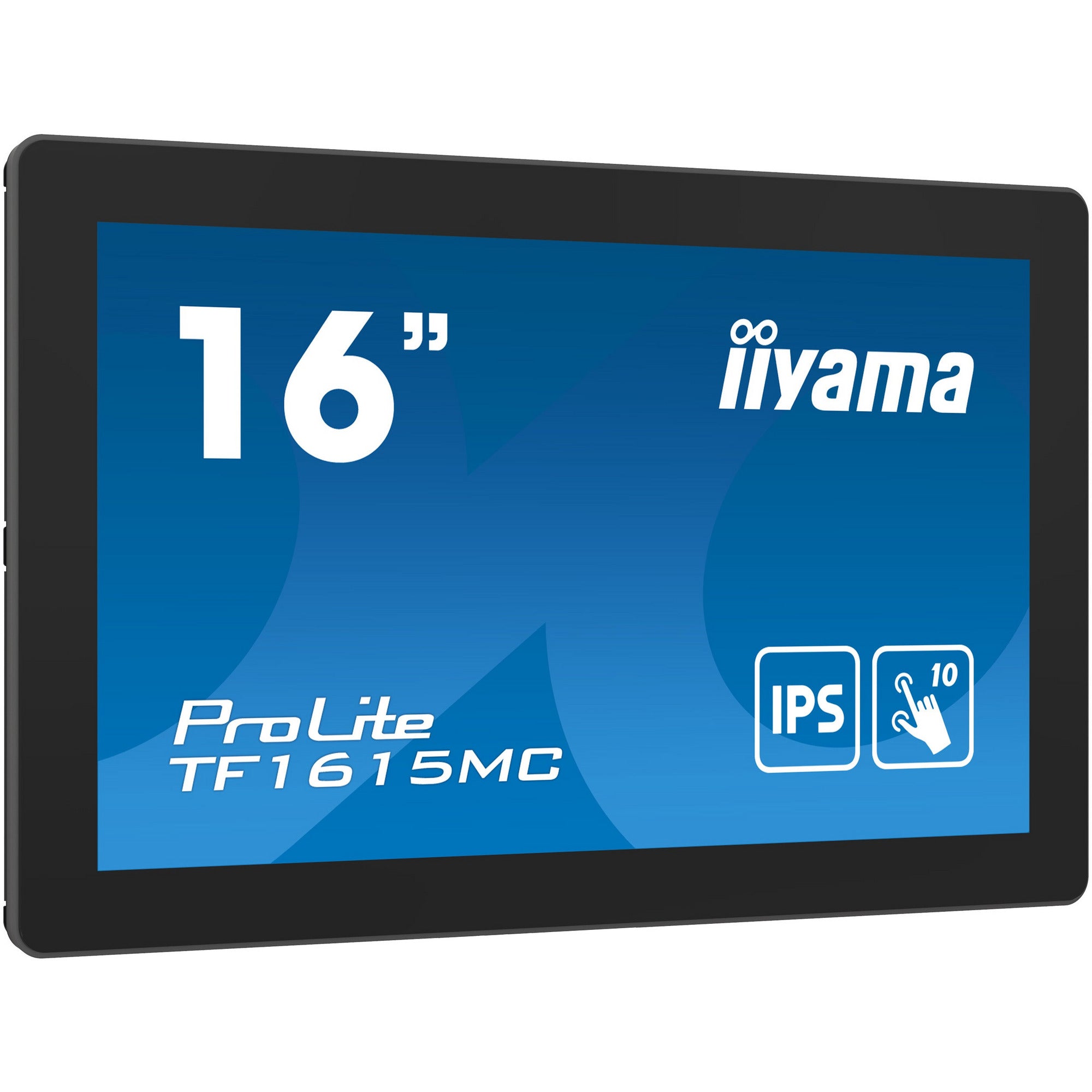iiyama ProLite TF1615MC-B1 15.6" PCAP IP65 Anti Fingerprint Open Frame Touch Screen Display