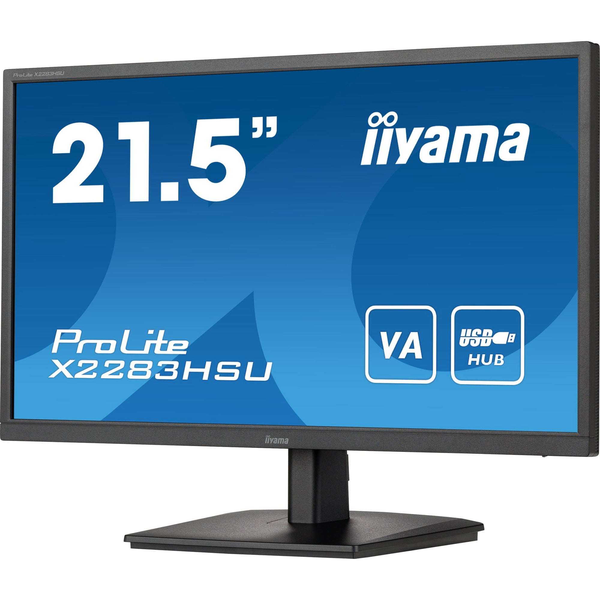 iiyama ProLite X2283HSU-B1 21.5" VA Monitor with Fixed Stand