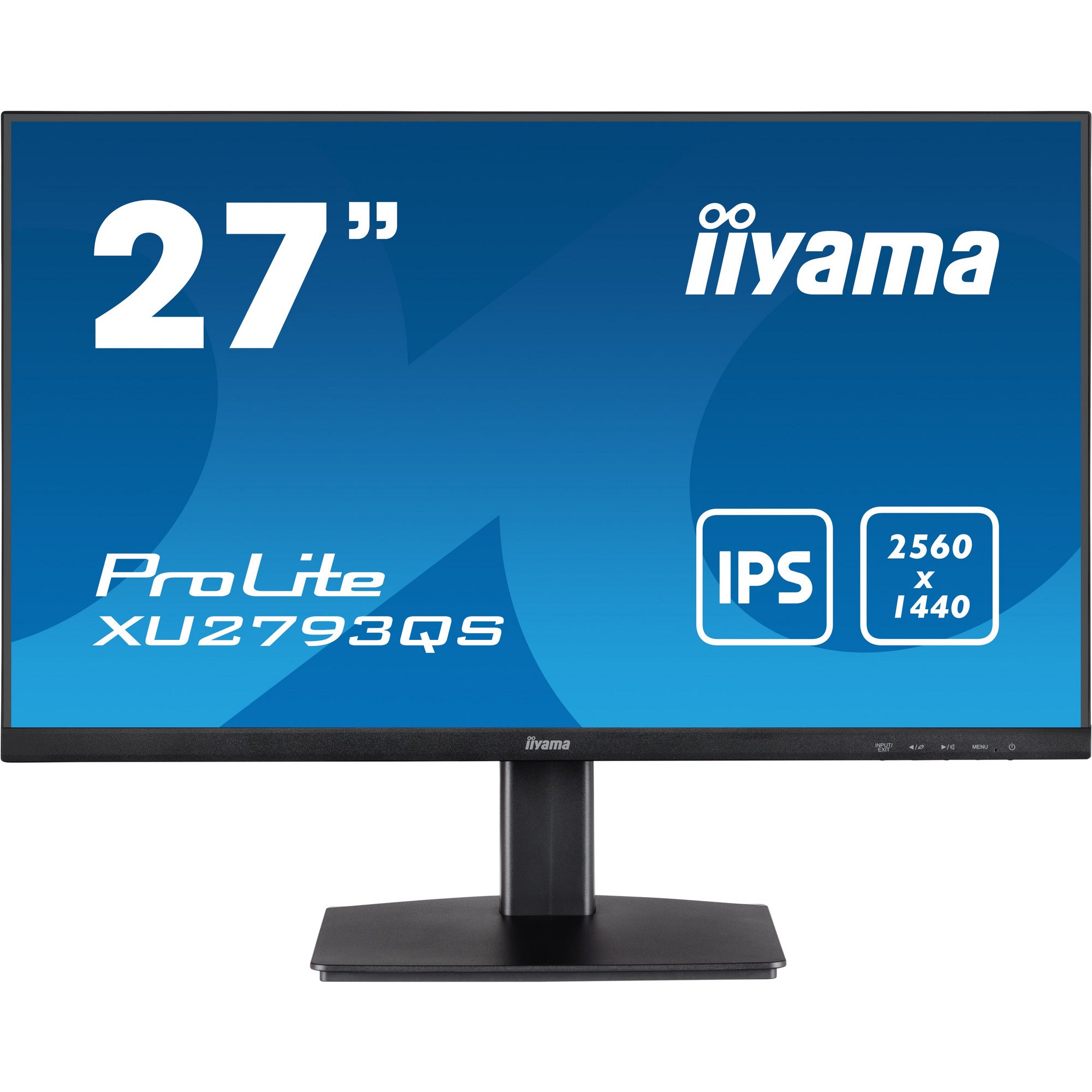 Iiyama ProLite XU2793QS-B1 27” IPS WQHD 3-Side Borderless Monitor