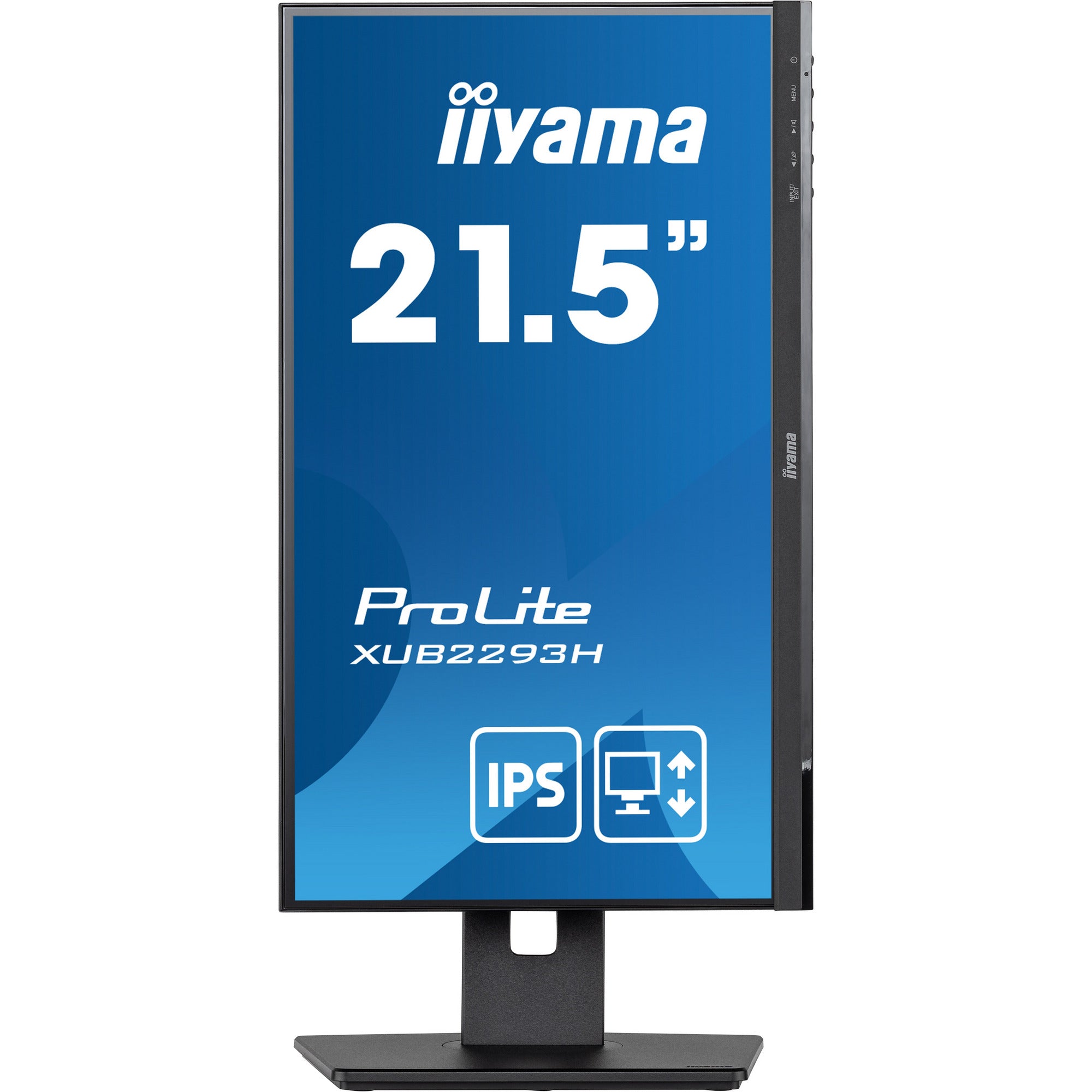 Iiyama ProLite XUB2293HS-B5 21.5” IPS 3-side Ultra Thin Border Monitor with Height Adjustable Stand