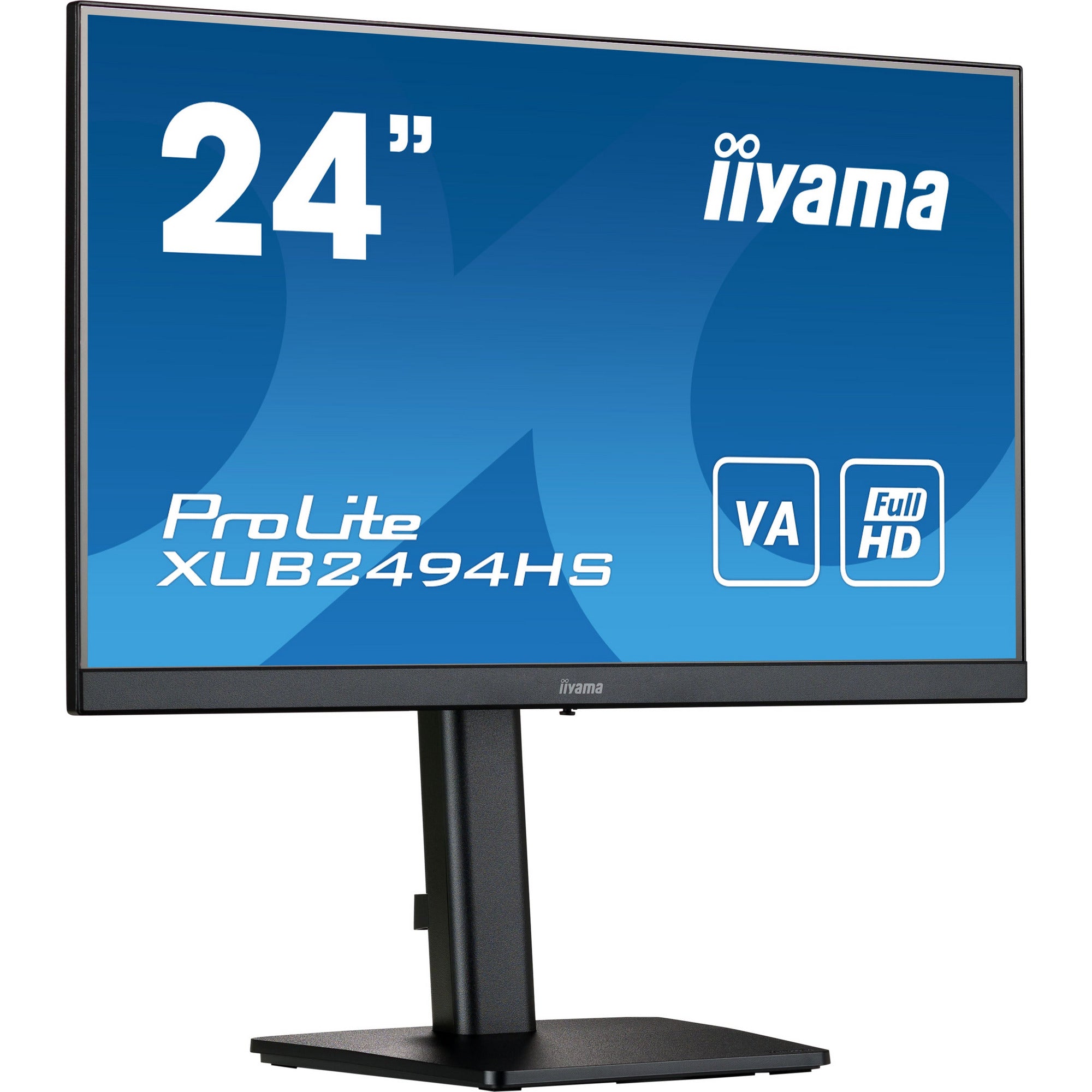 Iiyama ProLite XUB2494HS-B2 24” Full HD VA monitor with Height Adjust Stand