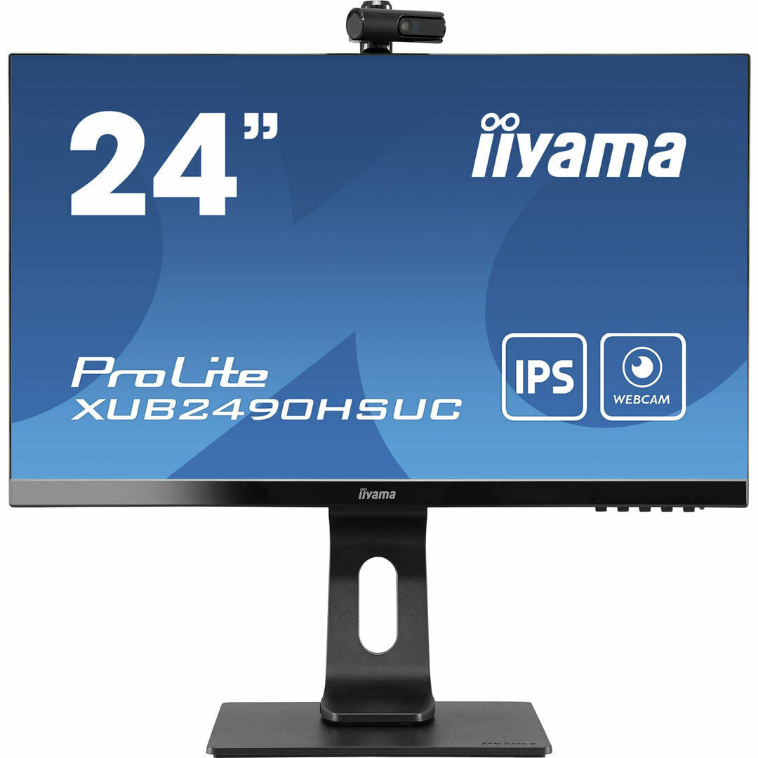 iiyama ProLite XUB2490HSUC-B1 24" IPS LCD Monitor with FHD Webcam