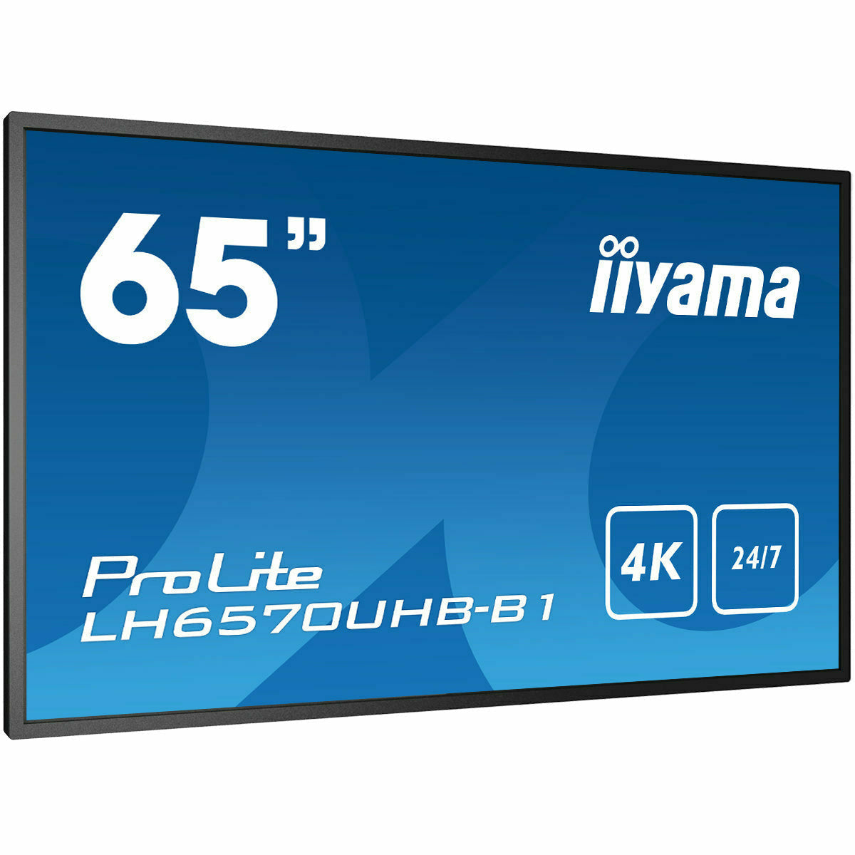 iiyama ProLite LH6570UHB-B1 65" Large Format Display with 24/7, 4K UHD, Android 9.0 and 700cd/m² High Brightness
