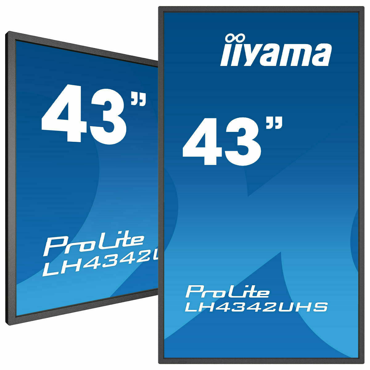 iiyama ProLite LH4342UHS-B3 43" IPS 4K LFD 18/7 with Android 8.0 and iiyama N-sign integrated Signage Platform
