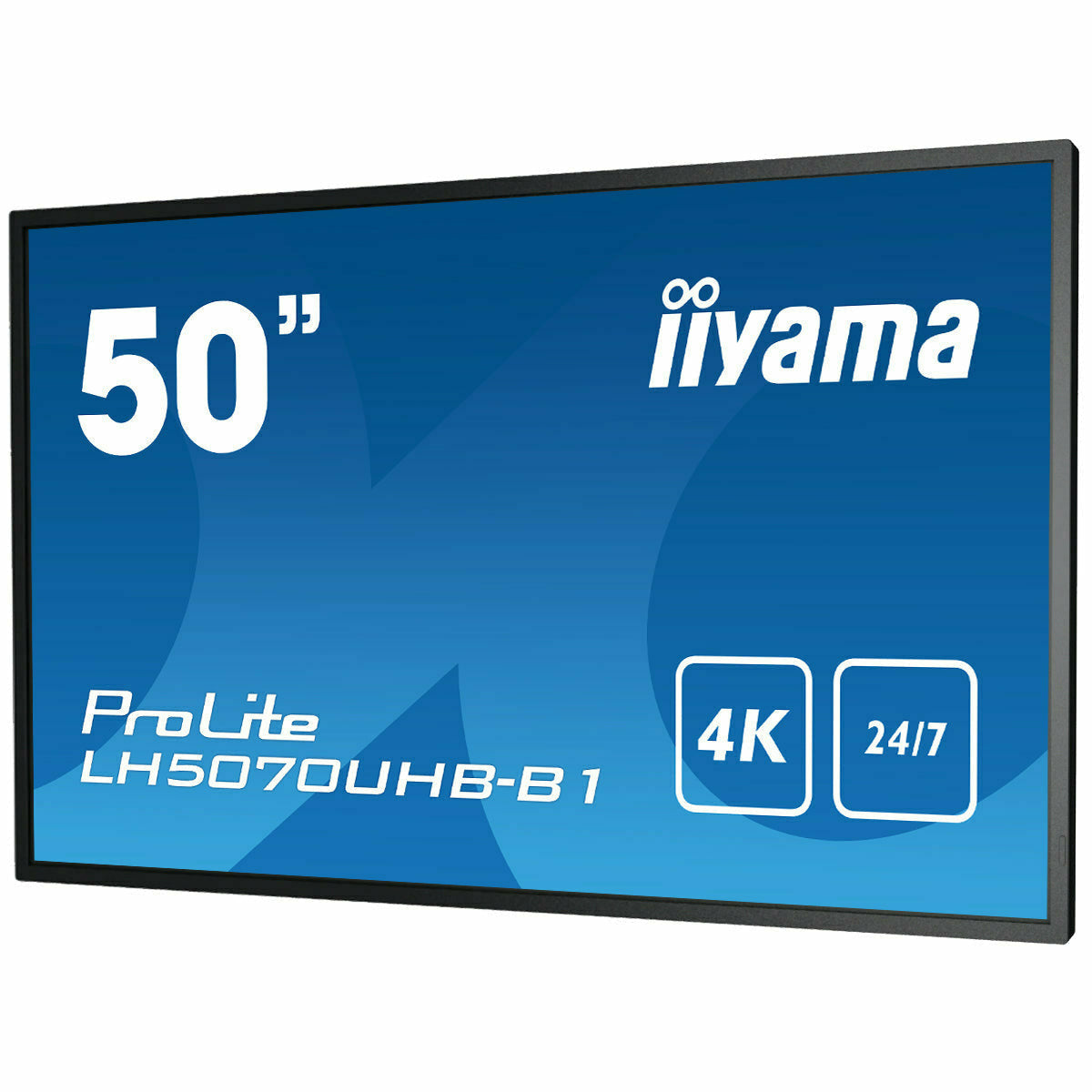 iiyama ProLite LH5070UHB-B1 50" Large Format Display with 24/7, 4K UHD, Android 9.0 and 700cd/m² High Brightness