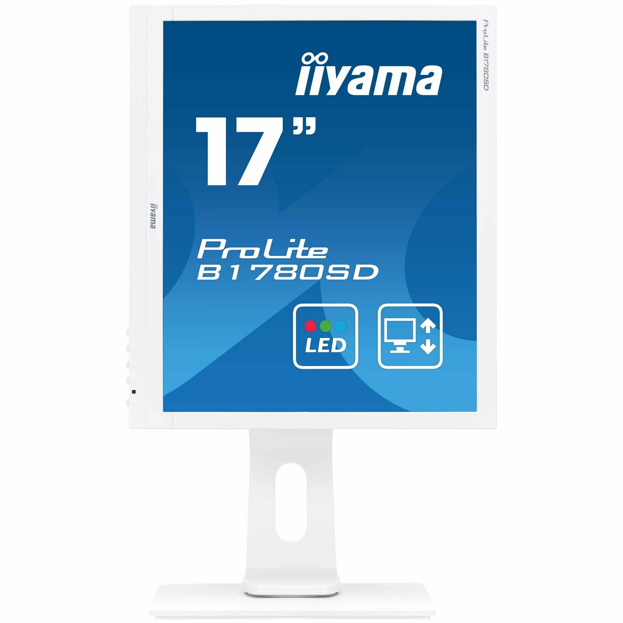 iiyama ProLite B1780SD-W1 17" TN LCD-backlit Monitor White