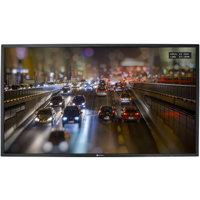 AG Neovo SMQ-6501 65-Inch 4K Surveillance Display With BNC Connection