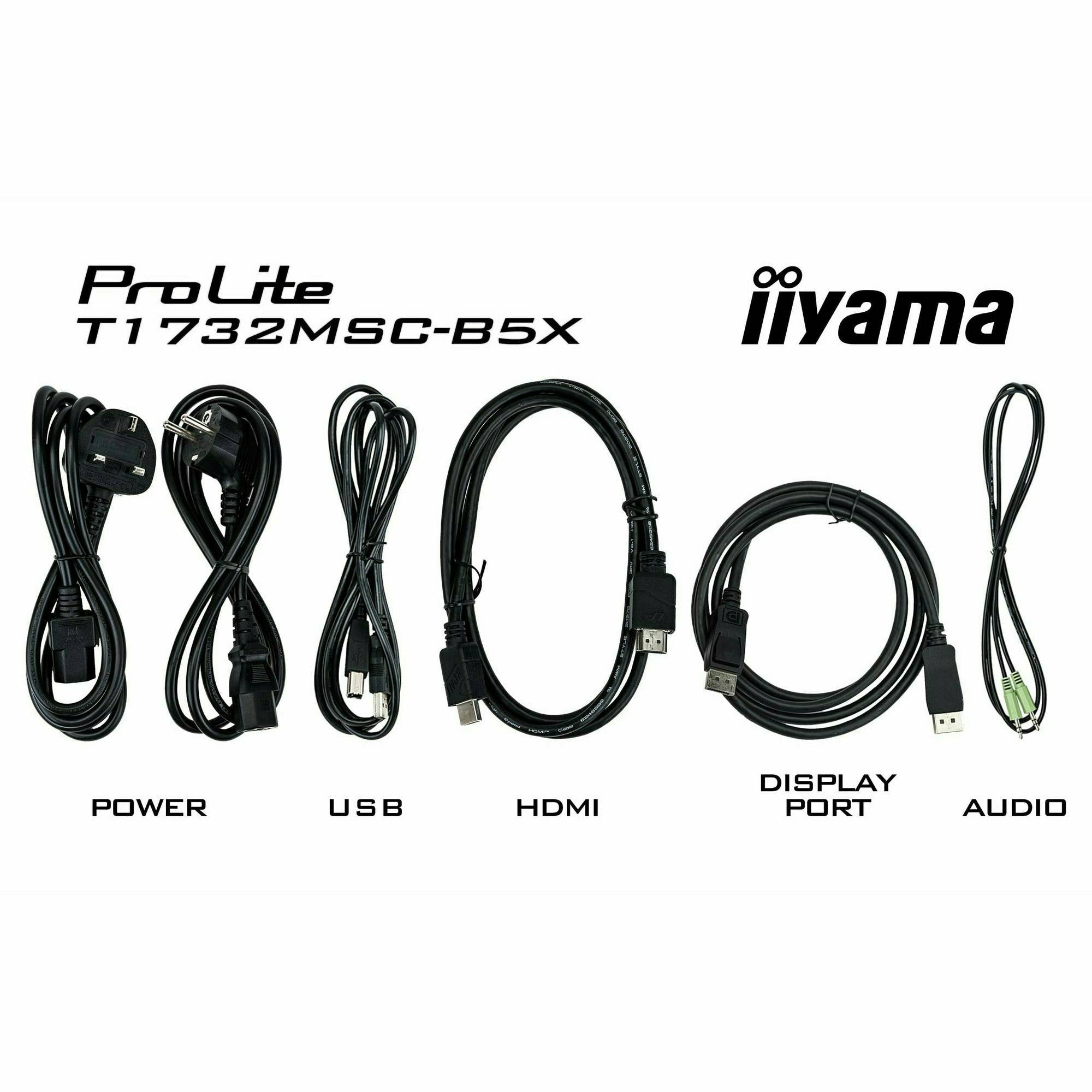 iiyama ProLite T1732MSC-B5X 17" Professional Capacitive Touch Screen Display