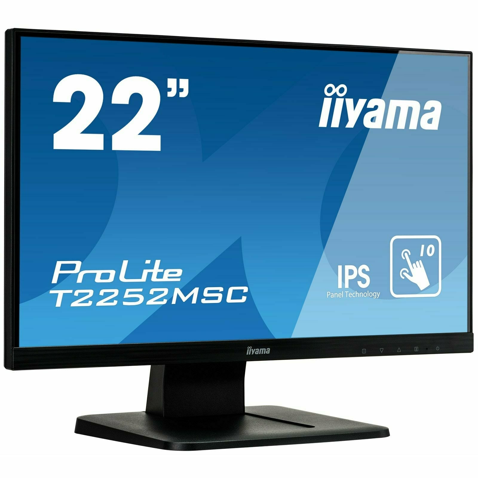 iiyama ProLite T2252MSC-B1 22” P-CAP 10pt IPS Touch Screen Display