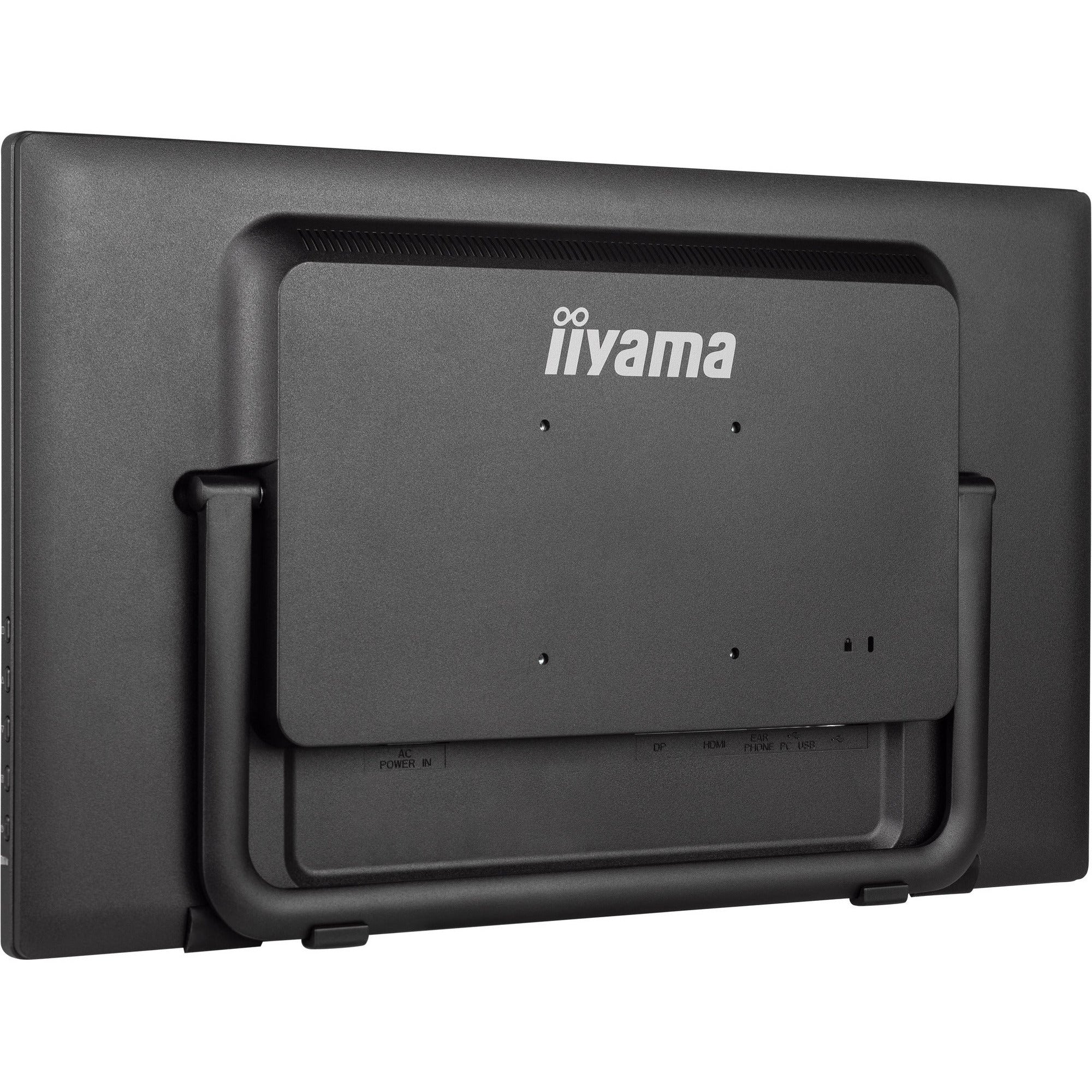 Iiyama ProLite T2455MSC-B1 24" Edge-to-Edge PCAP Touchscreen with Integrated Webcam