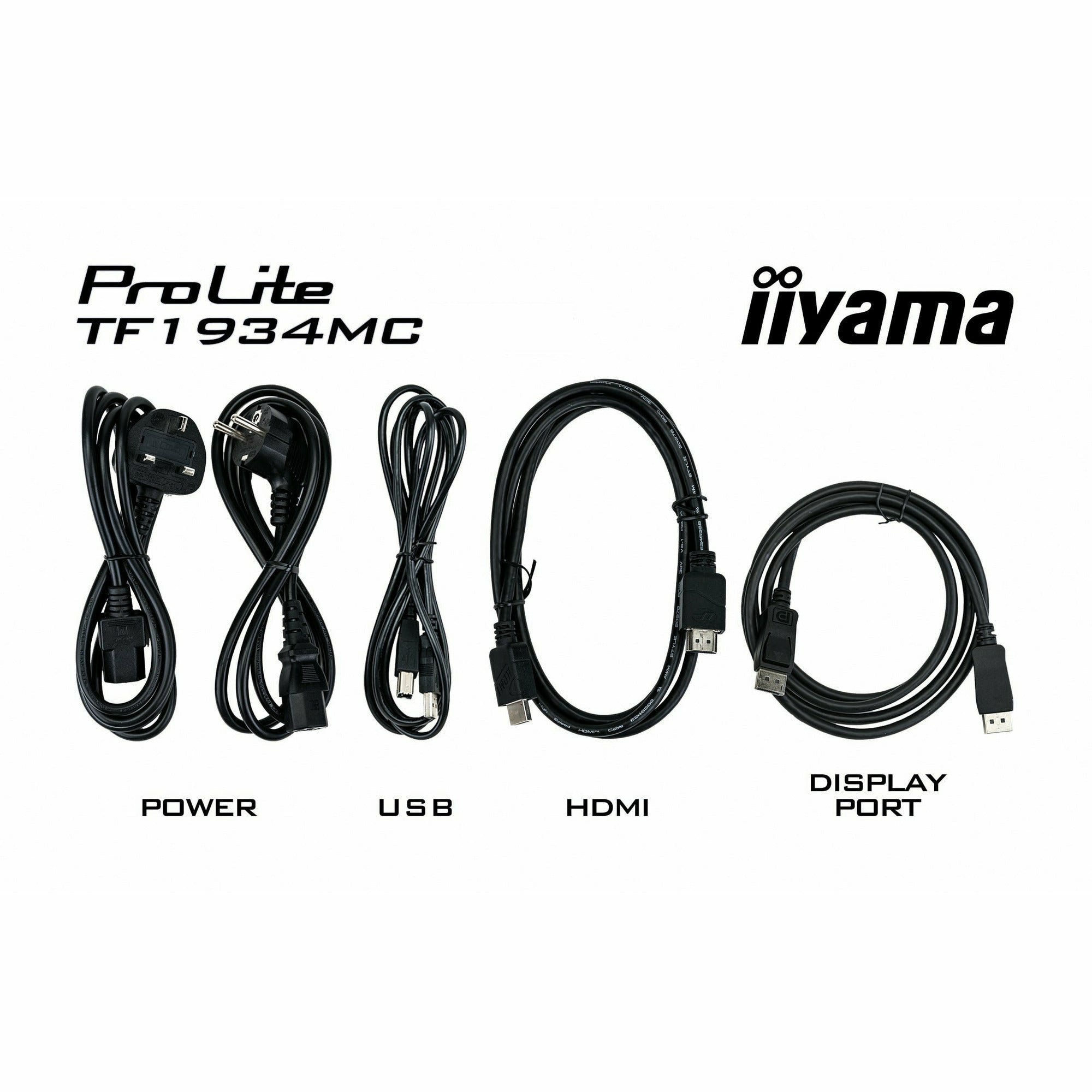 iiyama ProLite TF1934MC-B7X 19" Capacitive Touch Screen Display