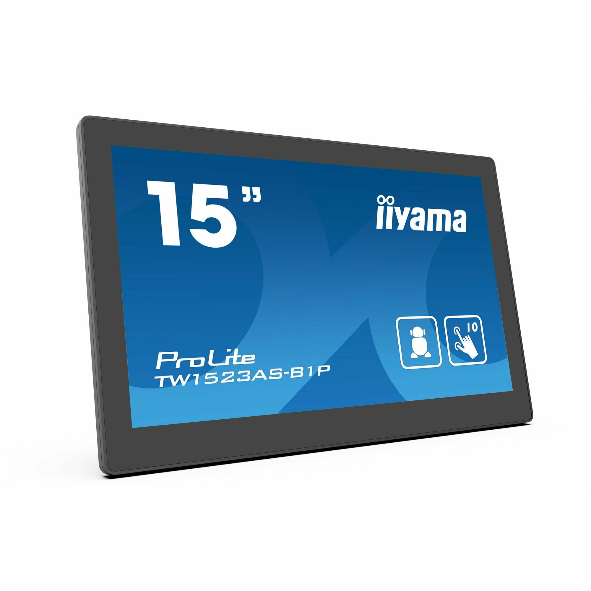 iiyama ProLite TW1523AS-B1P 15.6" Capacitive Touch Screen IPS Display