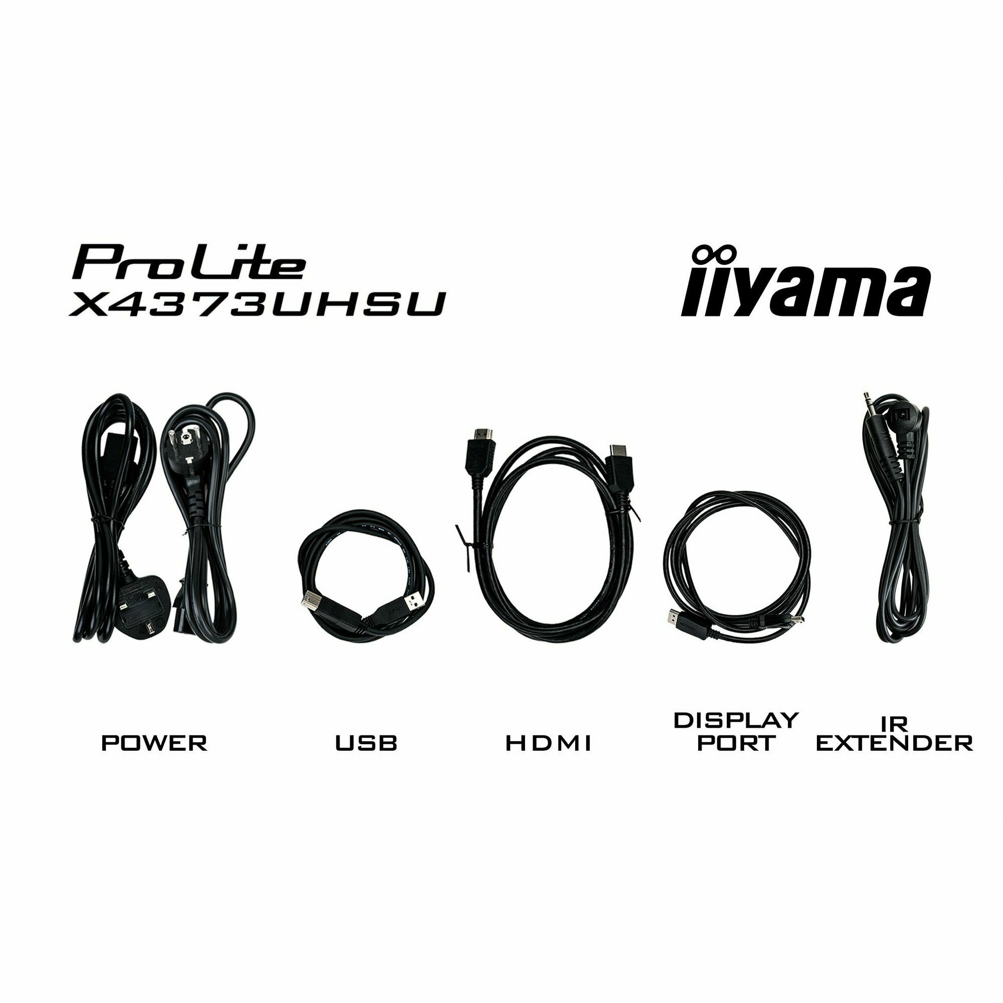iiyama ProLite X4373UHSU-B 43" Ultra HD 4K Large Format Desktop Display