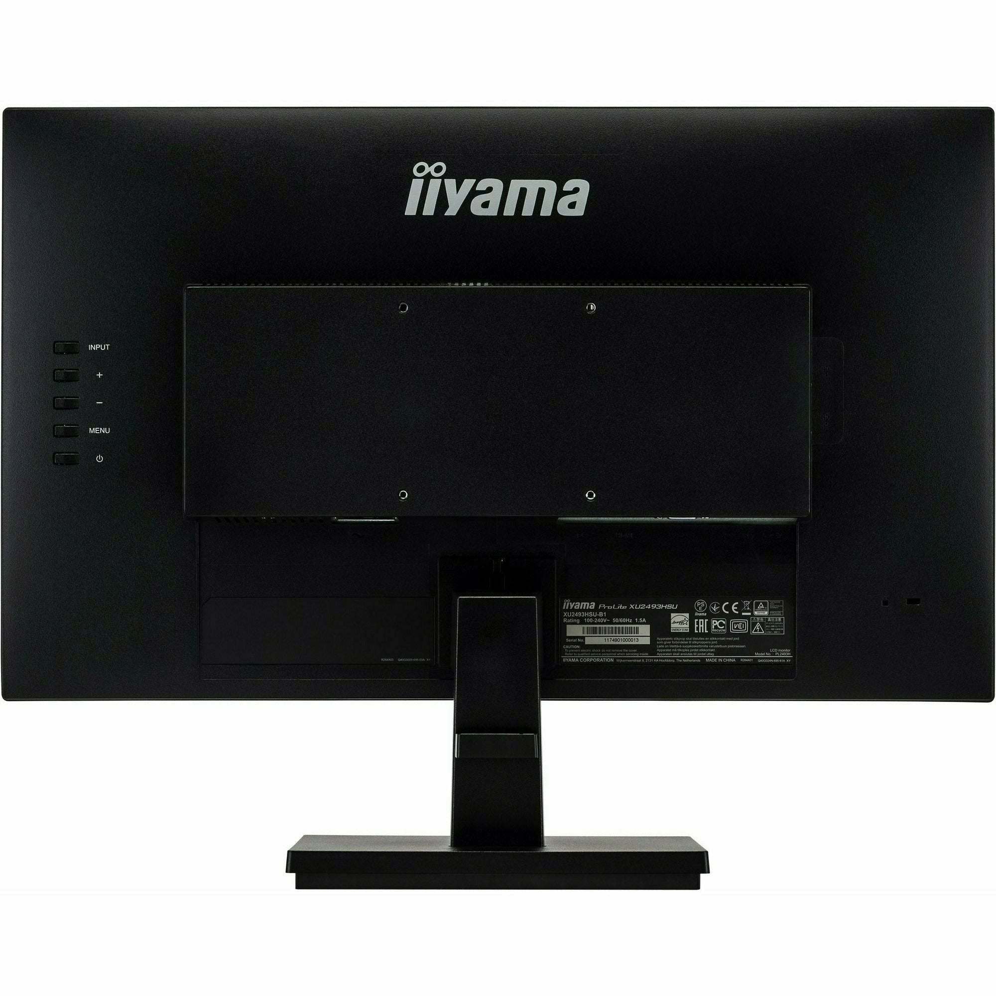 iiyama ProLite XU2493HSU-B1 22" IPS LCD Monitor