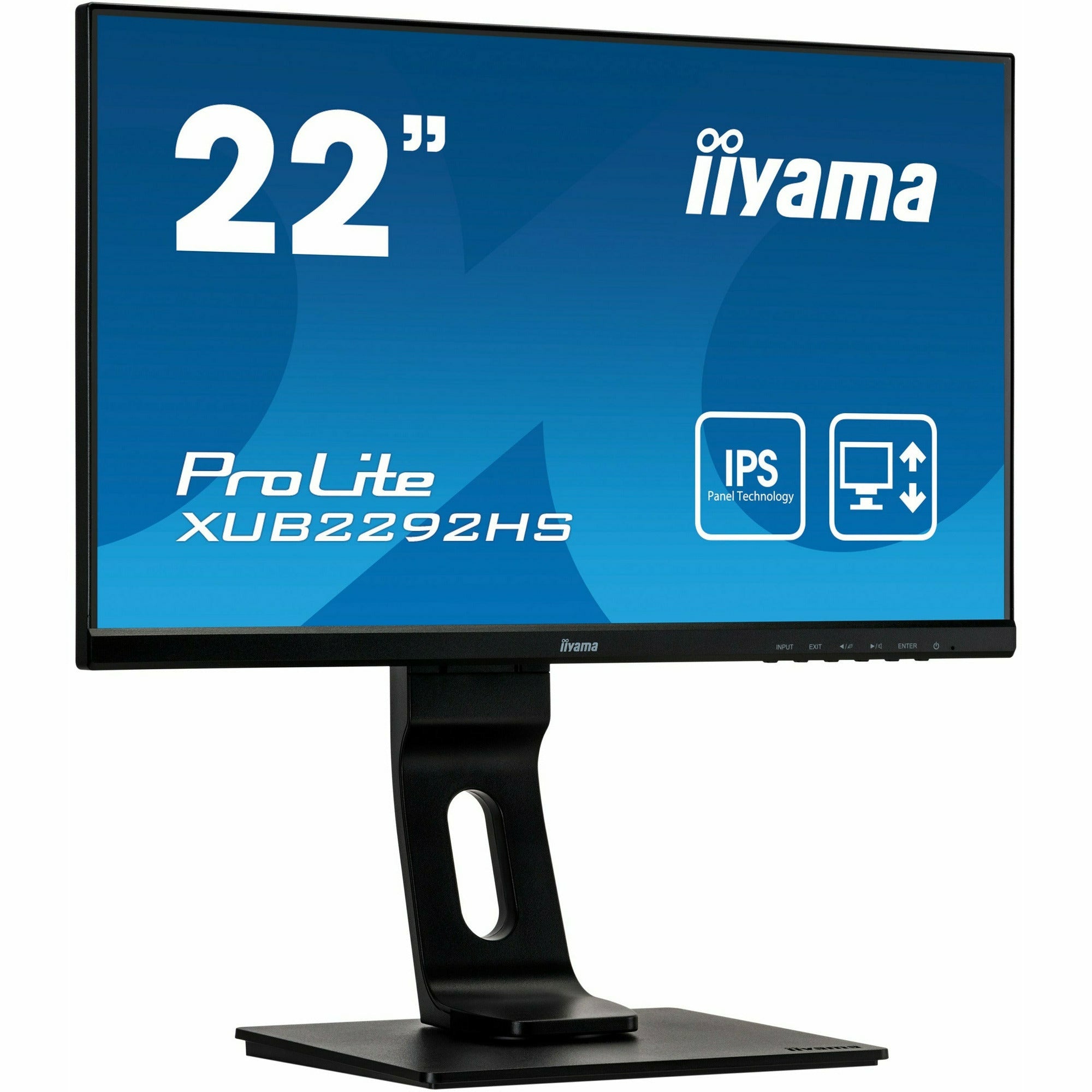 iiyama ProLite XUB2292HS-B1 22" IPS LCD Monitor