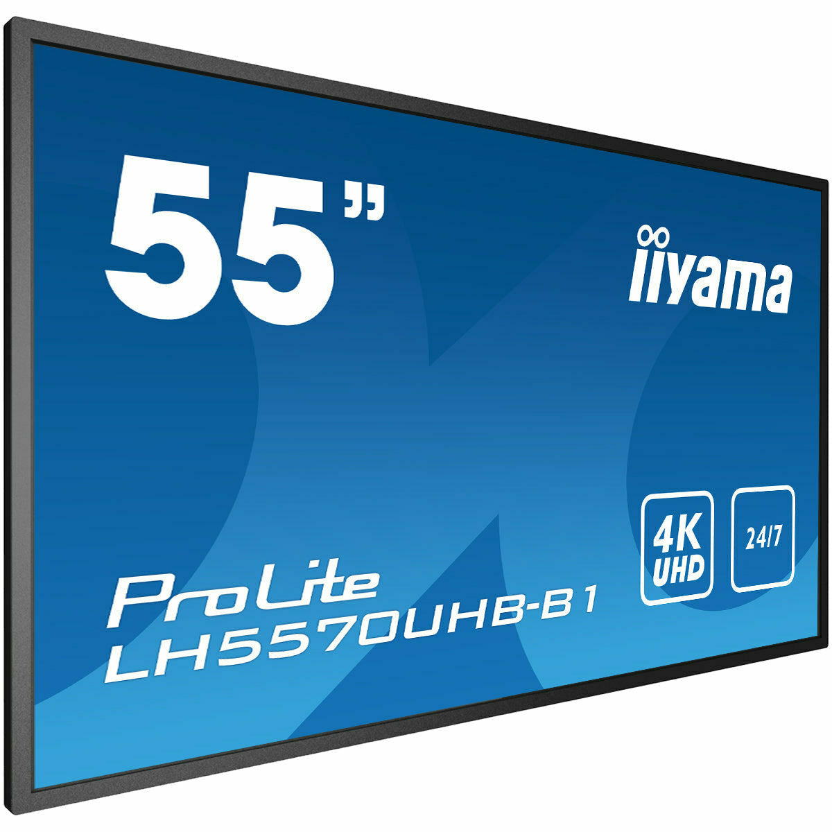 iiyama ProLite LH5570UHB-B1 55" Large Format Display with 24/7, 4K UHD, Android 9.0 and 700cd/m² High Brightness