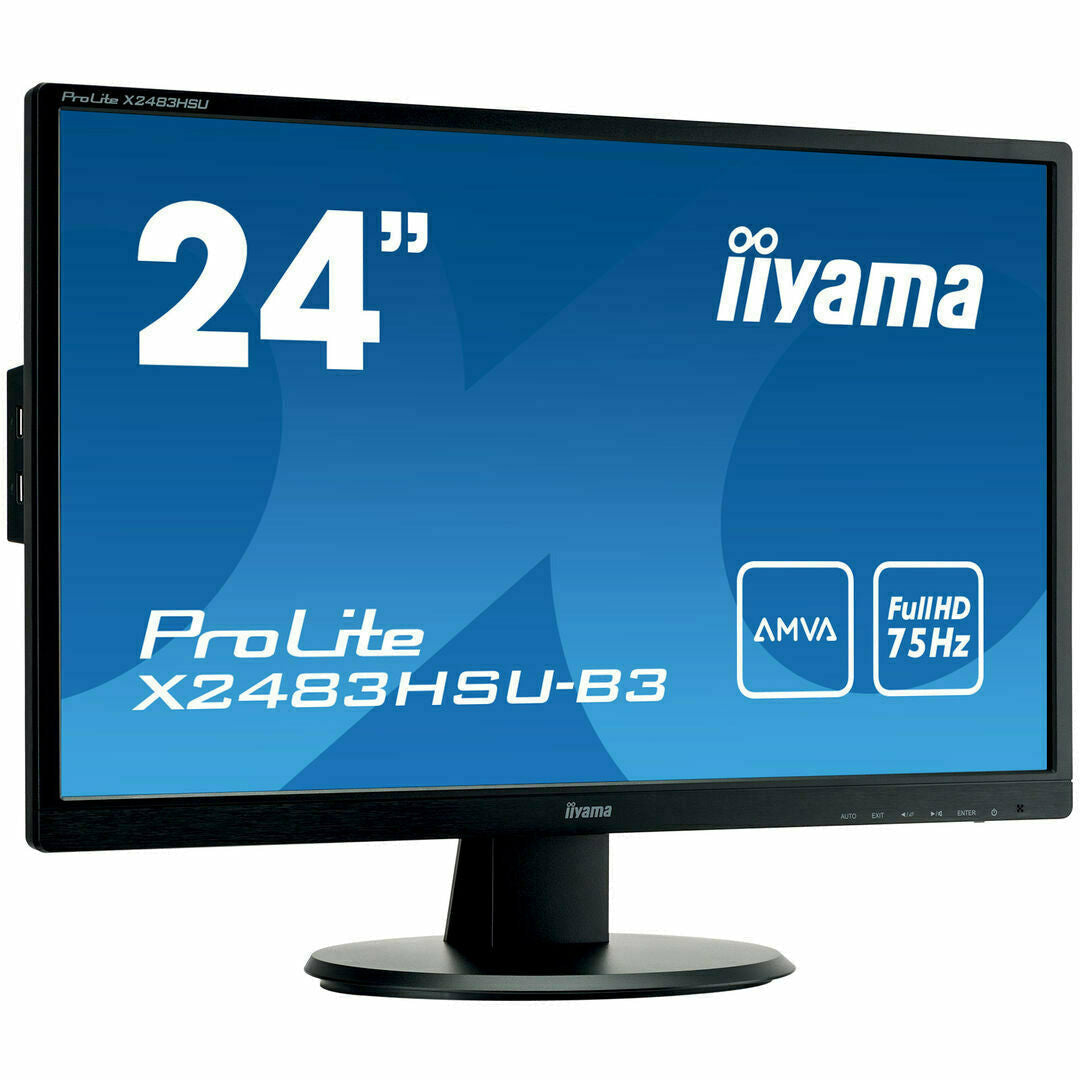 iiyama ProLite X2483HSU-B3 24" LED Display (EOL)