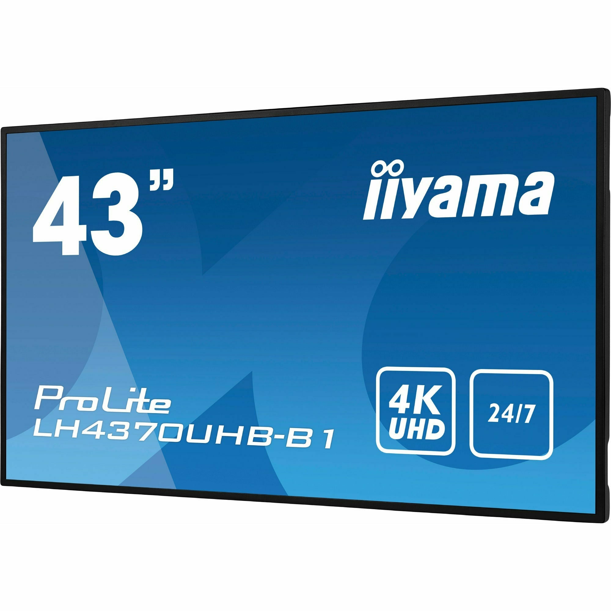 iiyama ProLite LH4370UHB-B1 43インチ 4K iiyama ProLite LH4370UHB-B1 43” Large Format Display with 24/7, 4K UHD