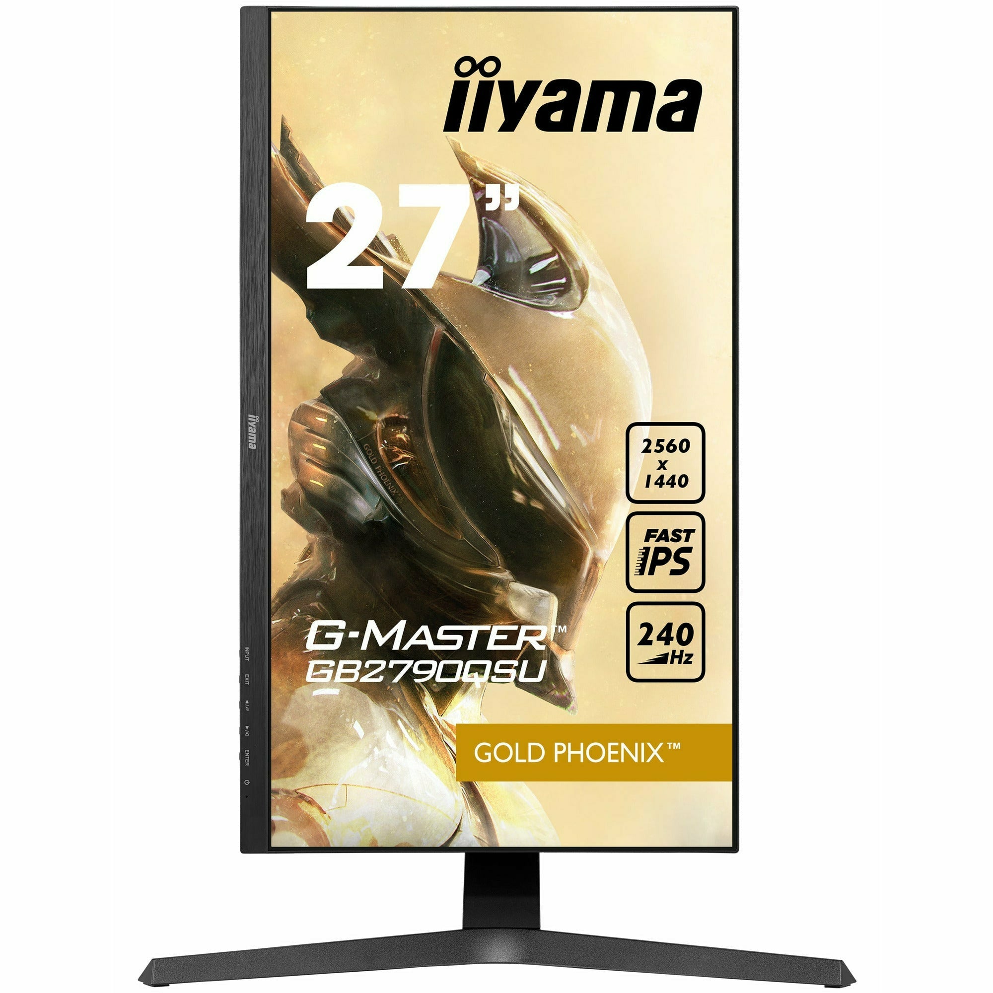 iiyama - G-Master GB2790QSU-B1 Contrôlez le jeu avec le 240Hz GB2790QSU  Gold Phoenix