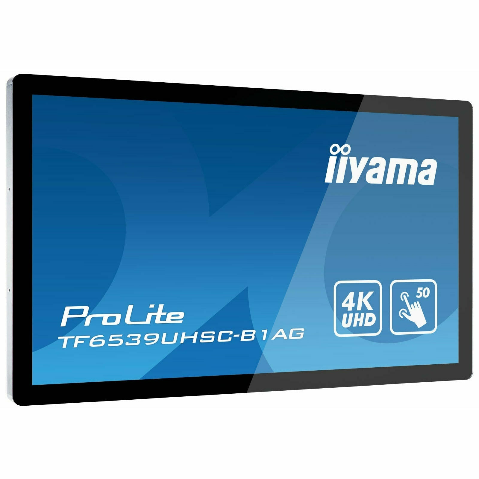 iiyama TF6539UHSC-B1AG 65" Open Frame PCAP 50pt Touch IPS 4K LFD with Anti Glare, 24/7 Operation, IPX1 rated