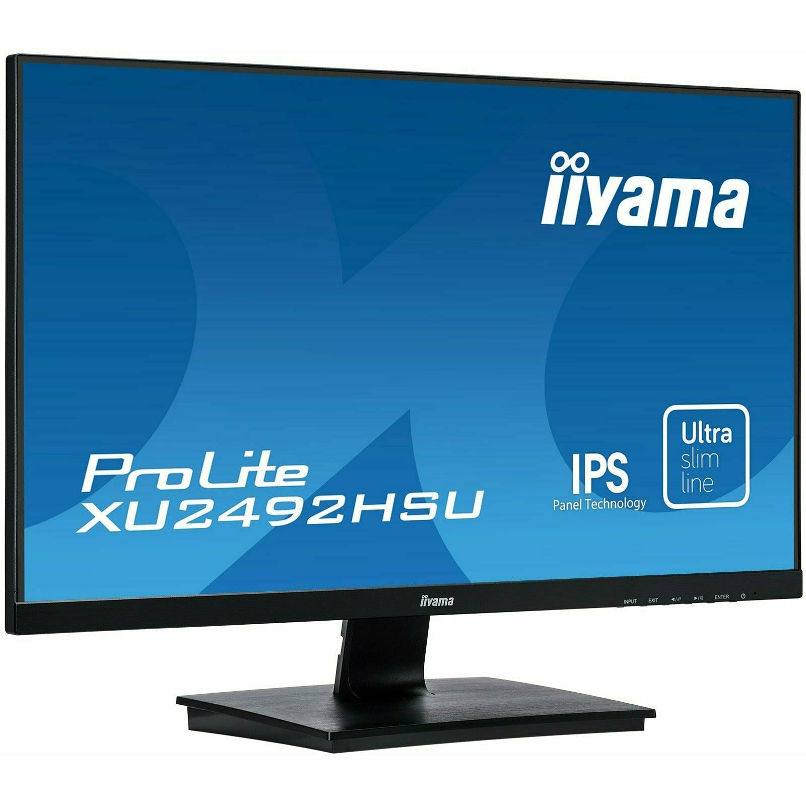 iiyama XU2492HSU-B1 24" IPS LCD Slim Bezel Monitor
